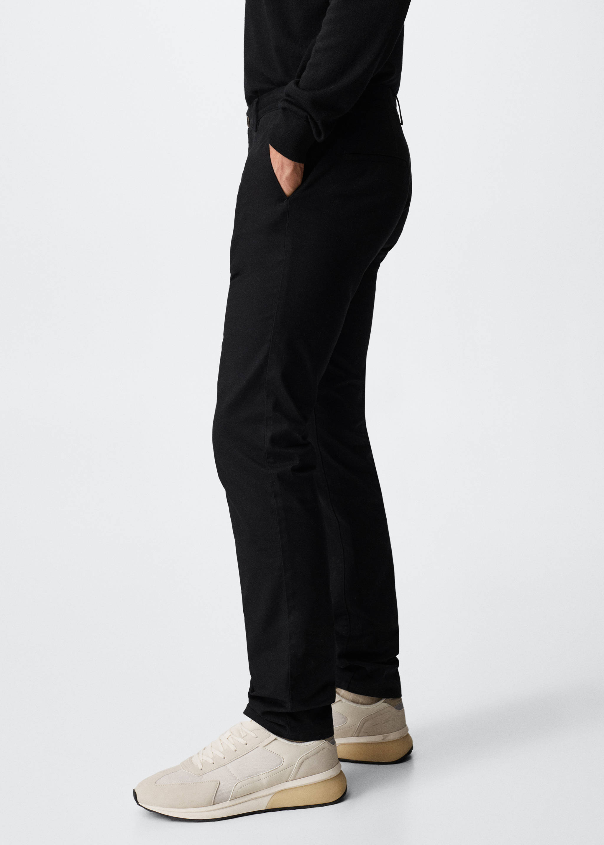 Pantalons xinesos slim fit sarja - Detall de l'article 2