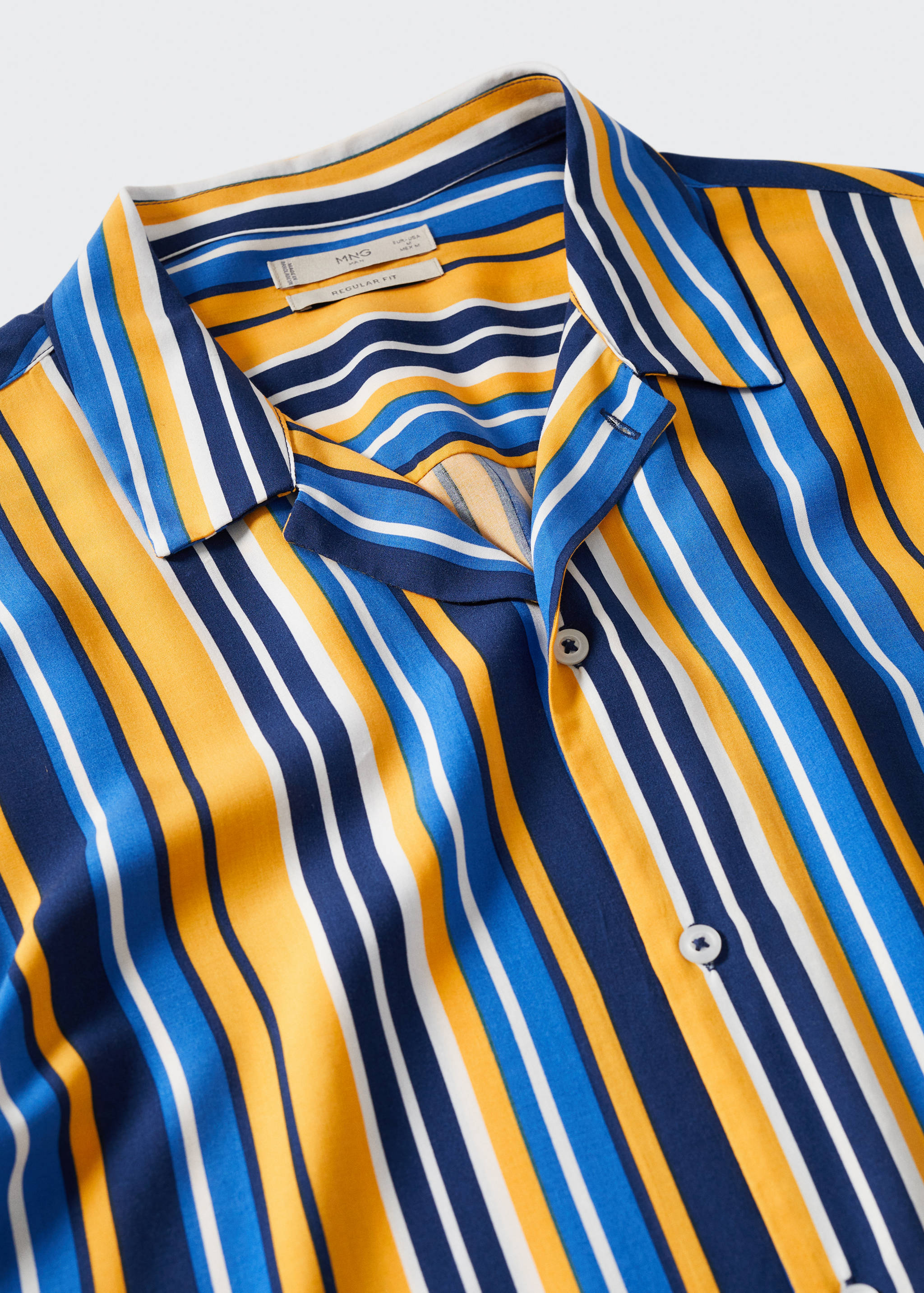 Striped flowy shirt - Details of the article 8