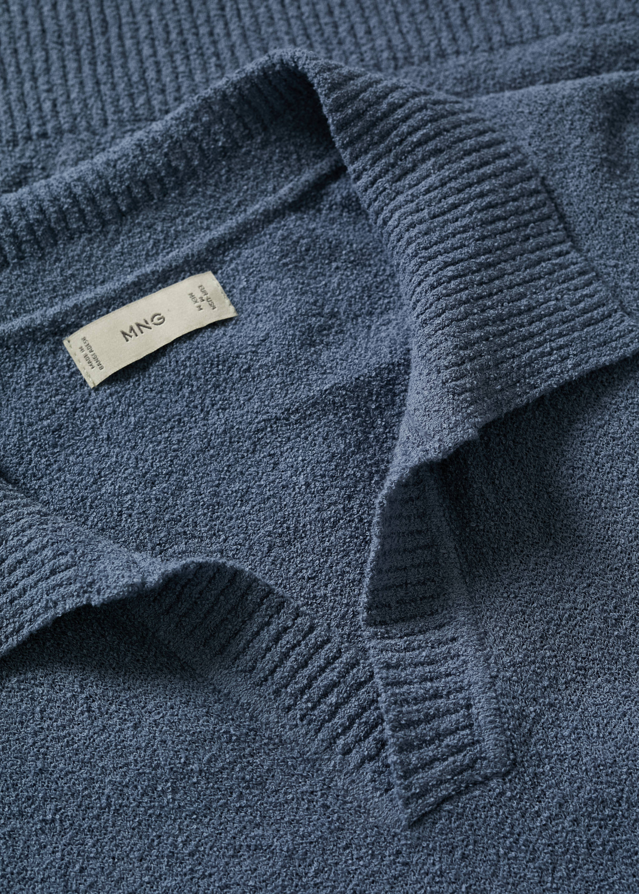 Polo punto algodón textura - Detalle del artículo 7