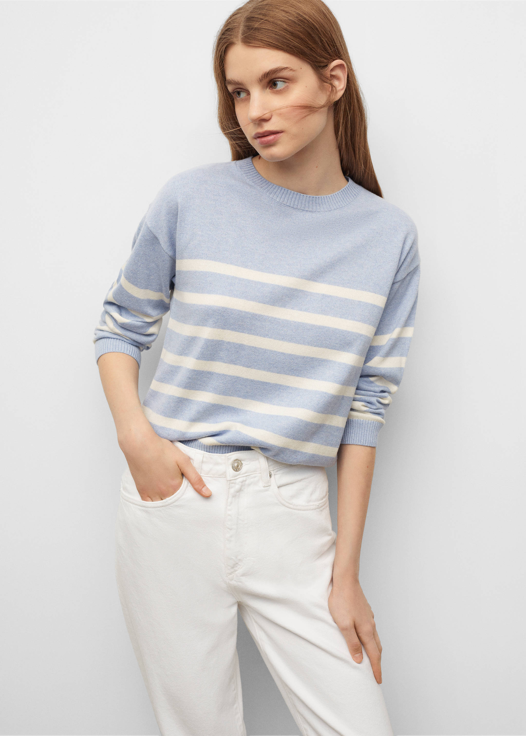 Jean straight-fit déchirures - Détail de l'article 2