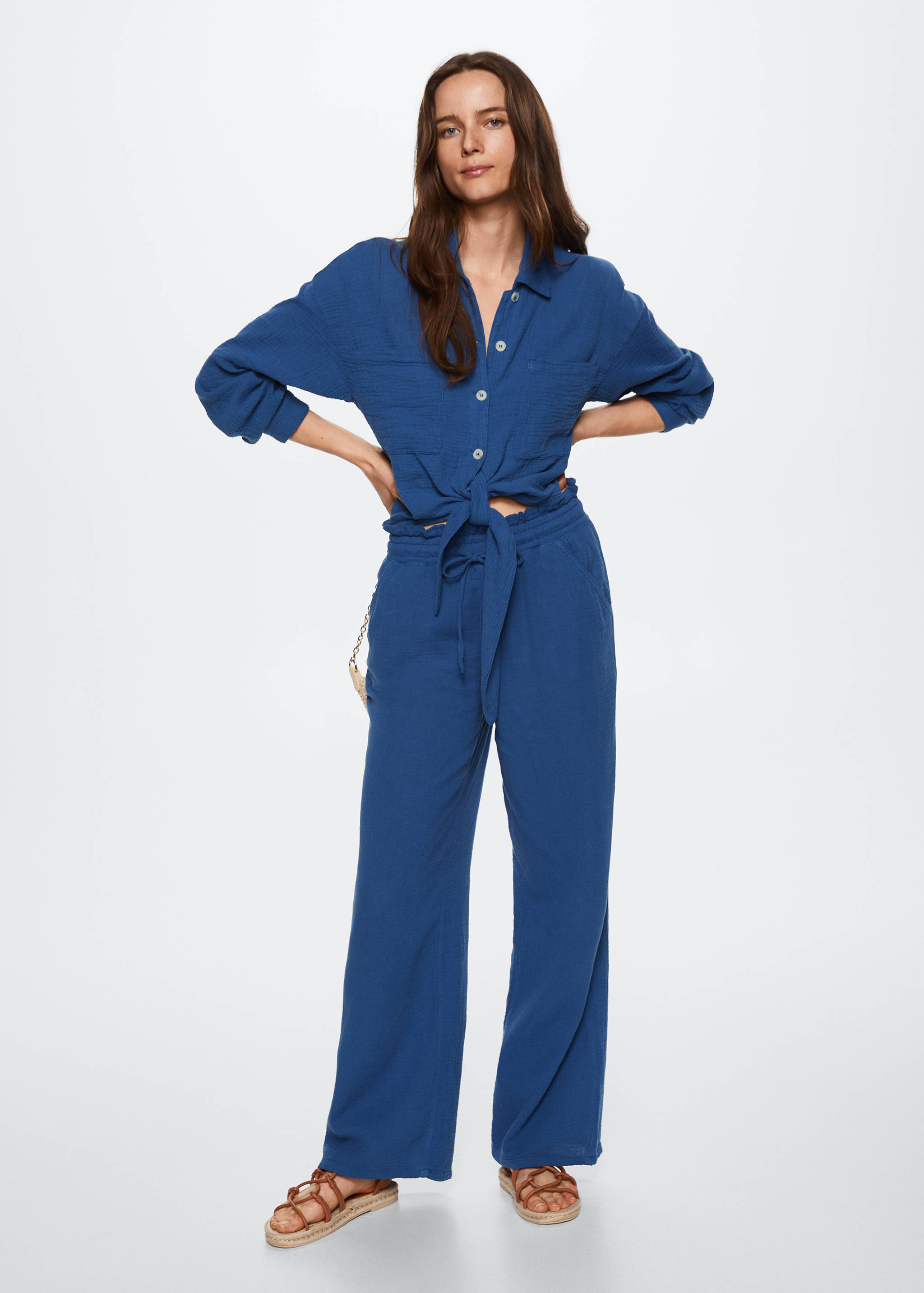 Pantalón algodón bambula - Plano general