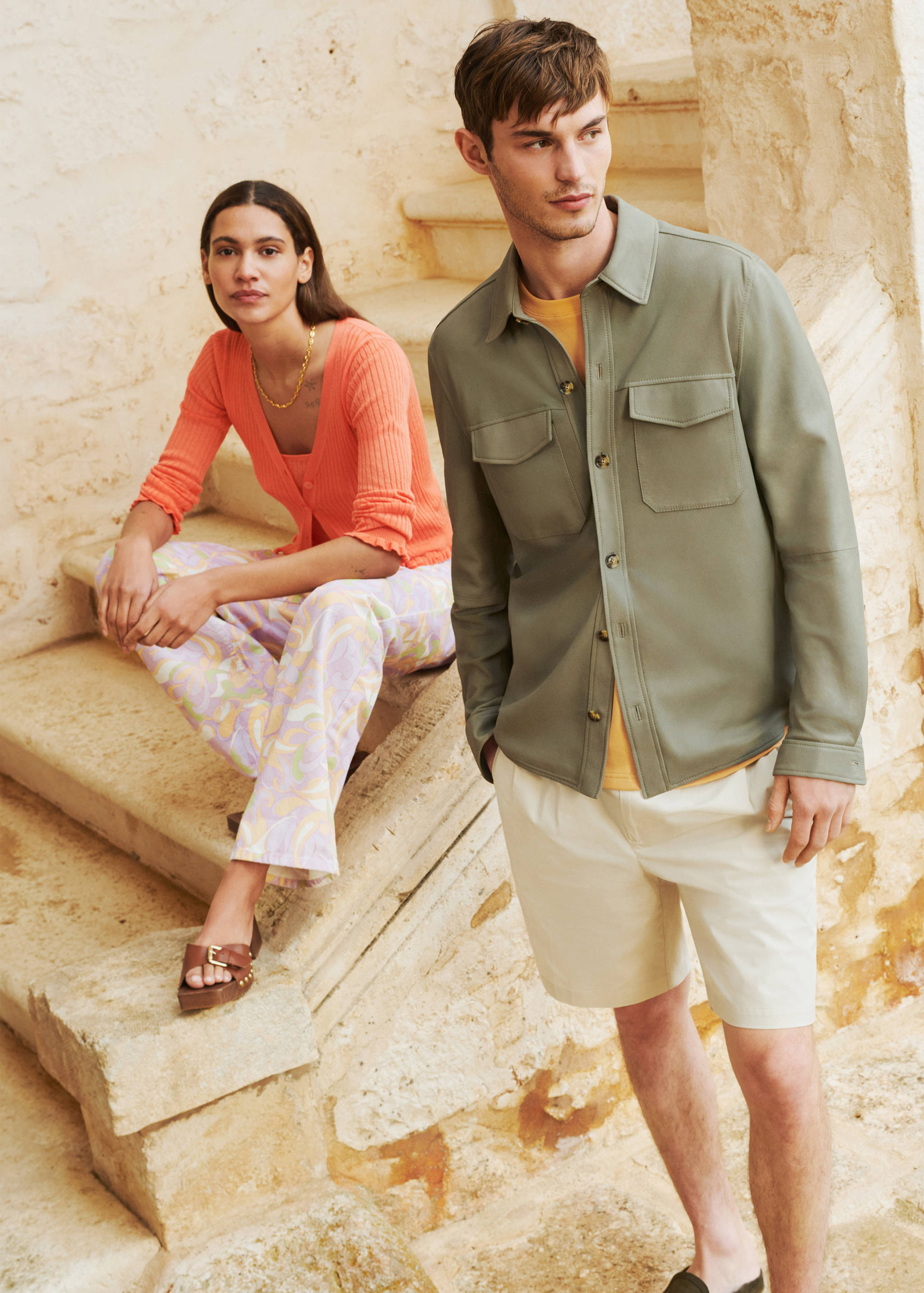 Jeans wideleg estampado - Detalle del artículo 5