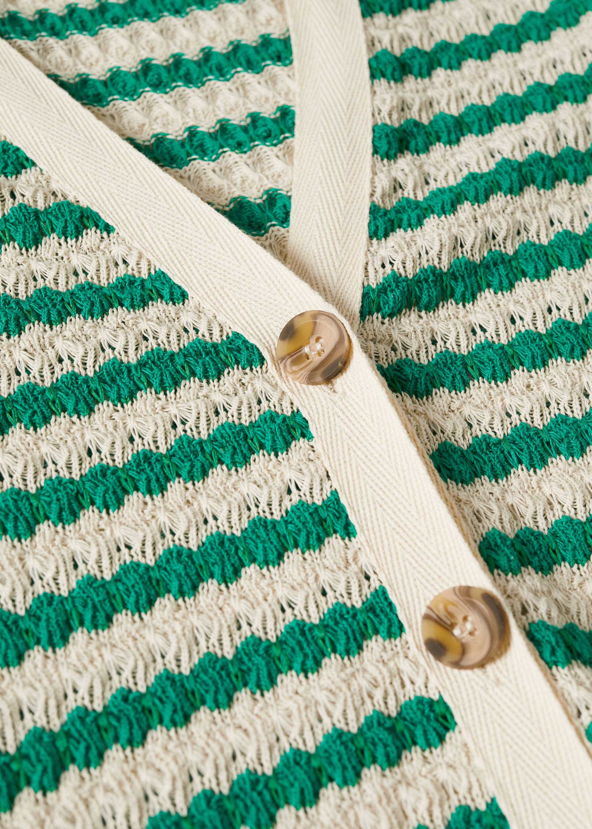 Striped jersey dress - Details of the article 8
