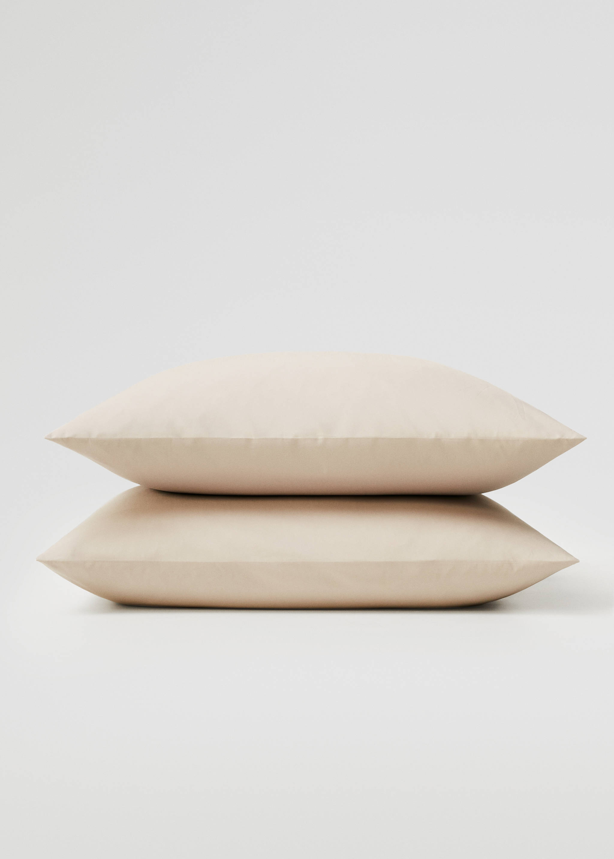 Percale cotton 180 threads cushion case 60X60cm - Medium plane