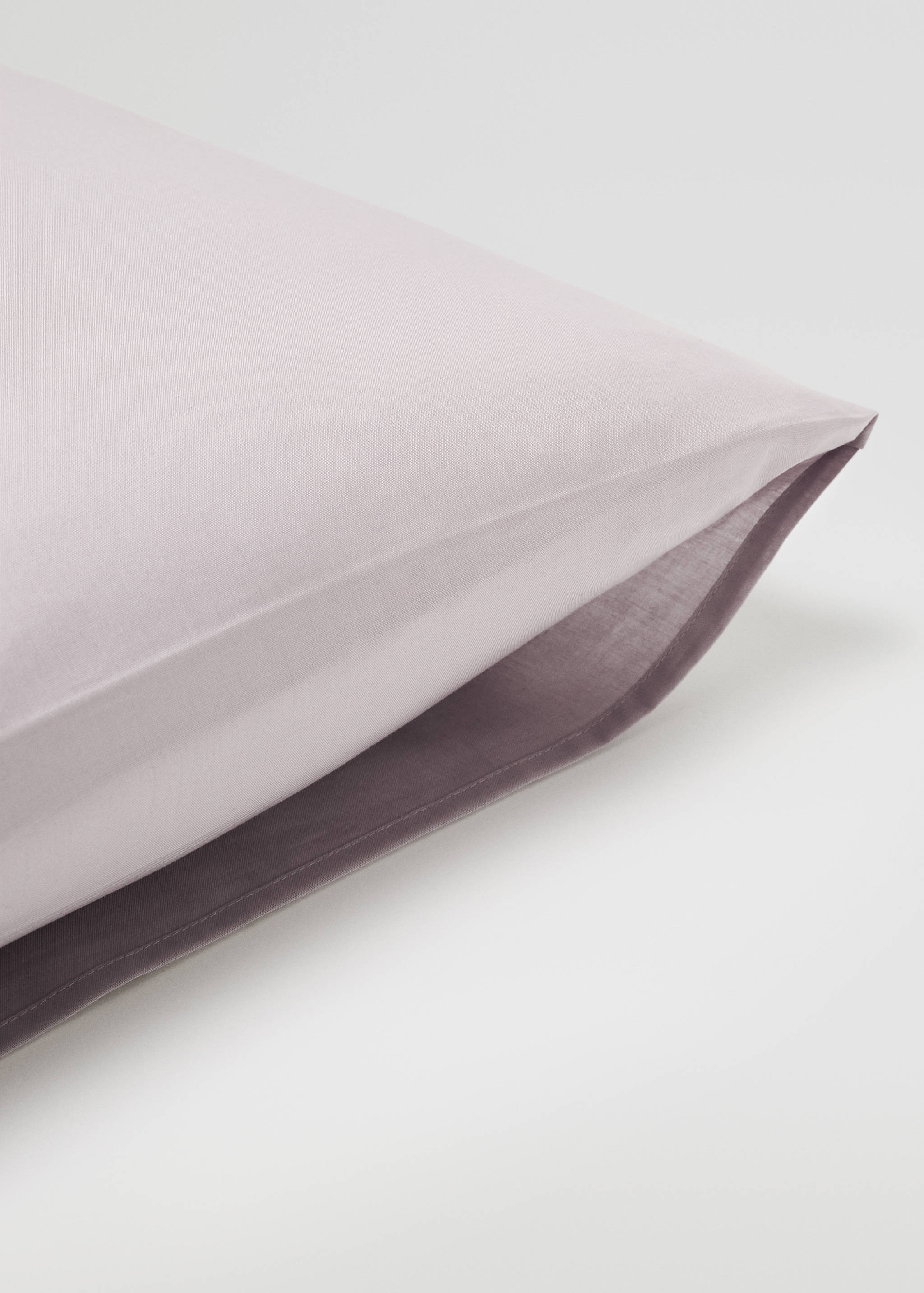 Percale cotton 180 threads cushion case 60X60cm - Details of the article 3