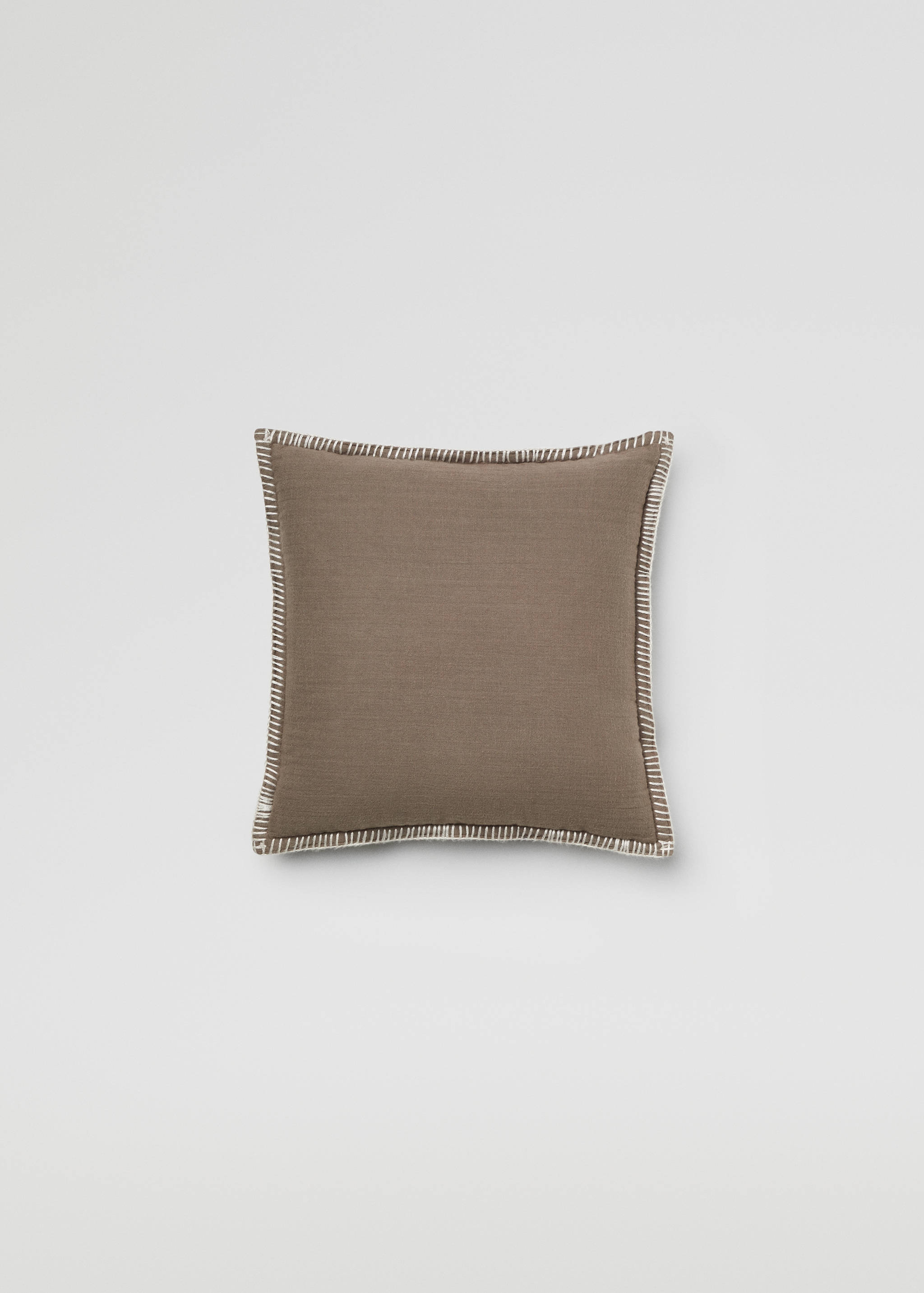 Contrast stitch cushion 30x30cm - Article without model