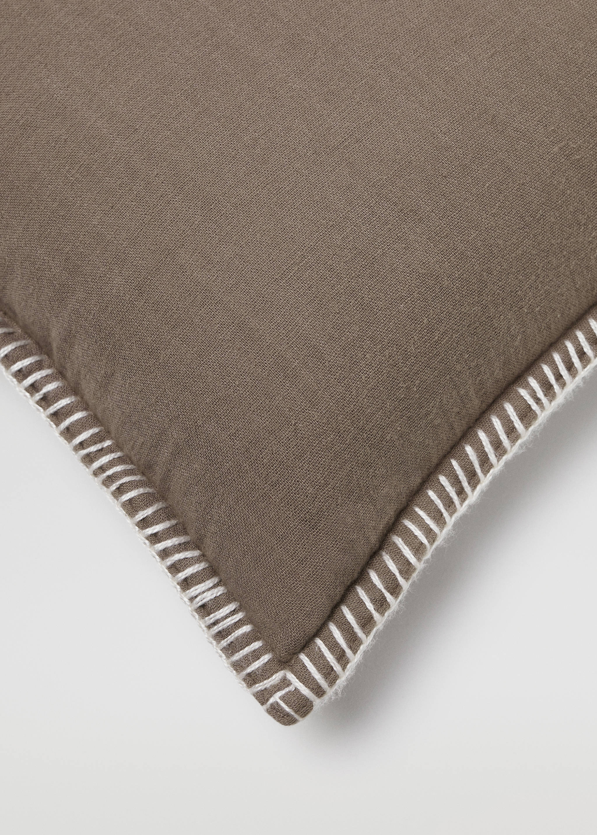 Contrast stitch cushion 30x30cm - Details of the article 3