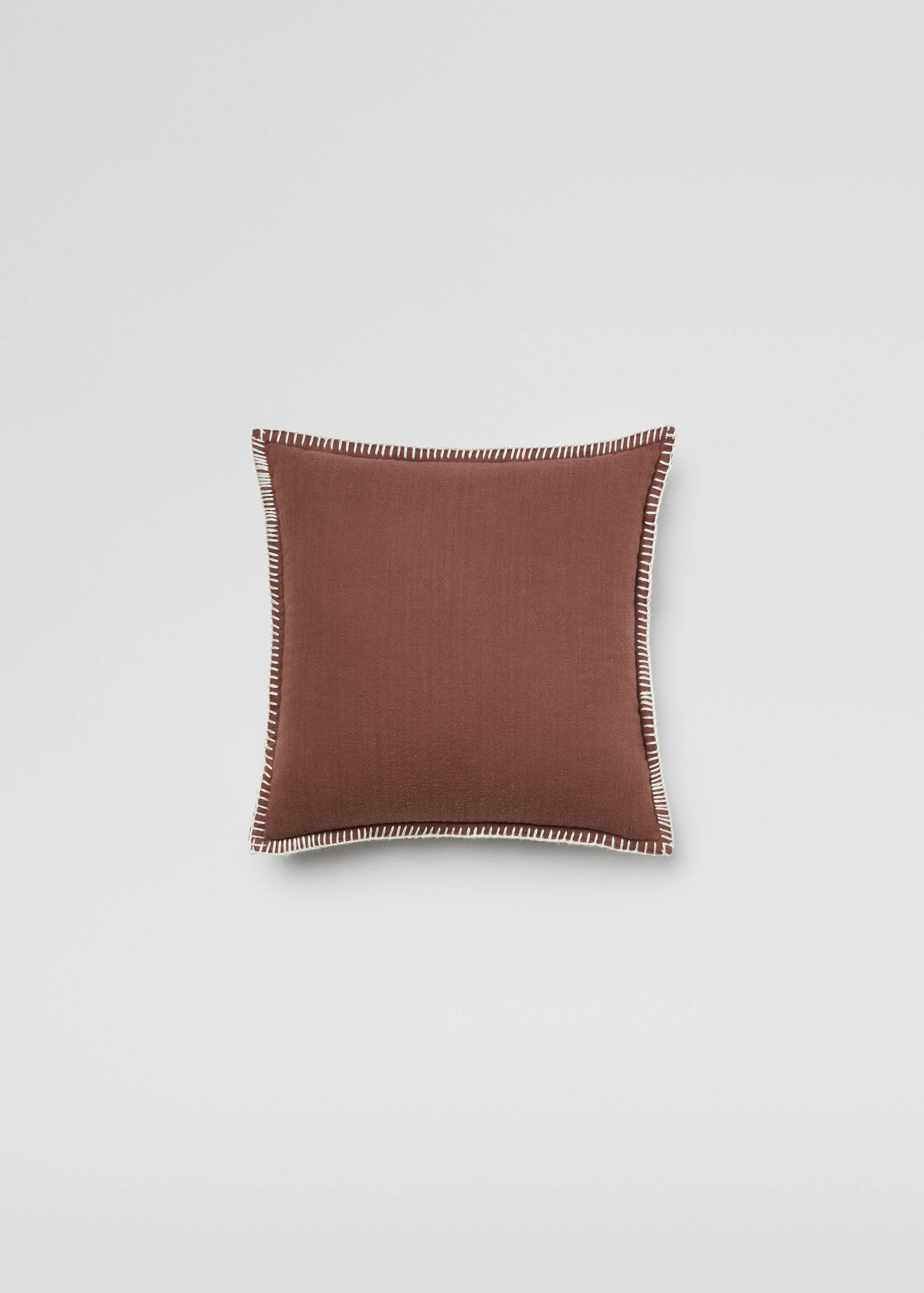 Contrast stitch cushion 30x30cm - Article without model