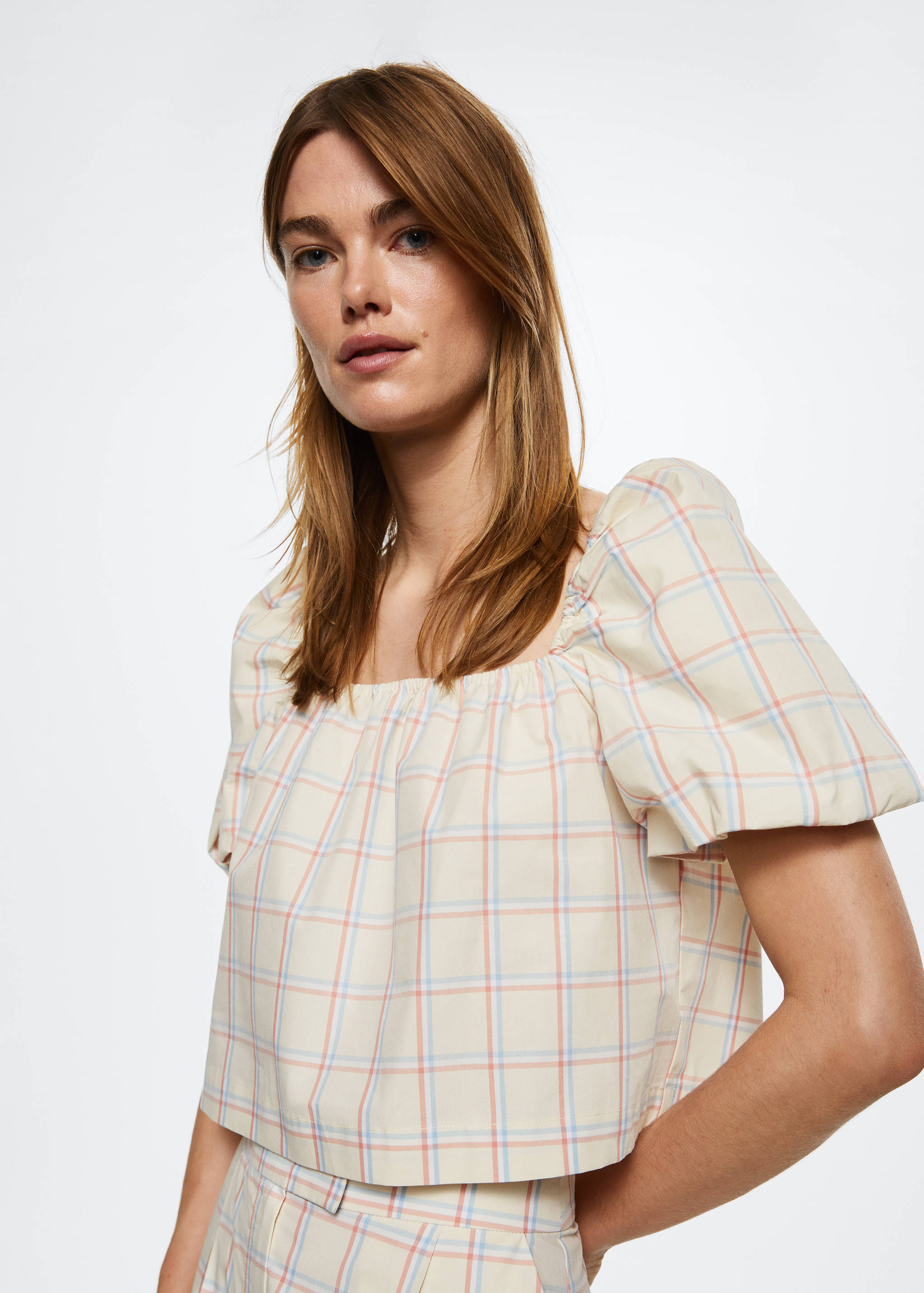 Puff sleeve top - Details of the article 1