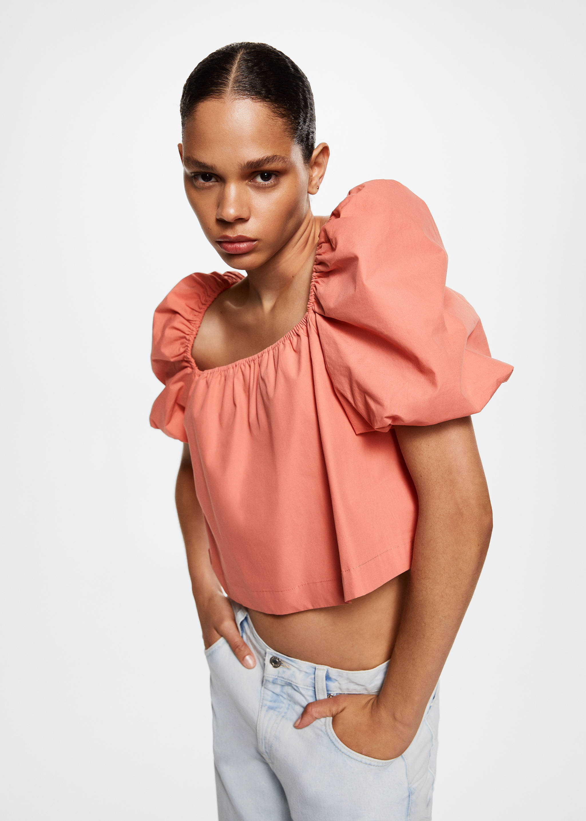 Top mit Ballonärmeln - Detail des Artikels 2