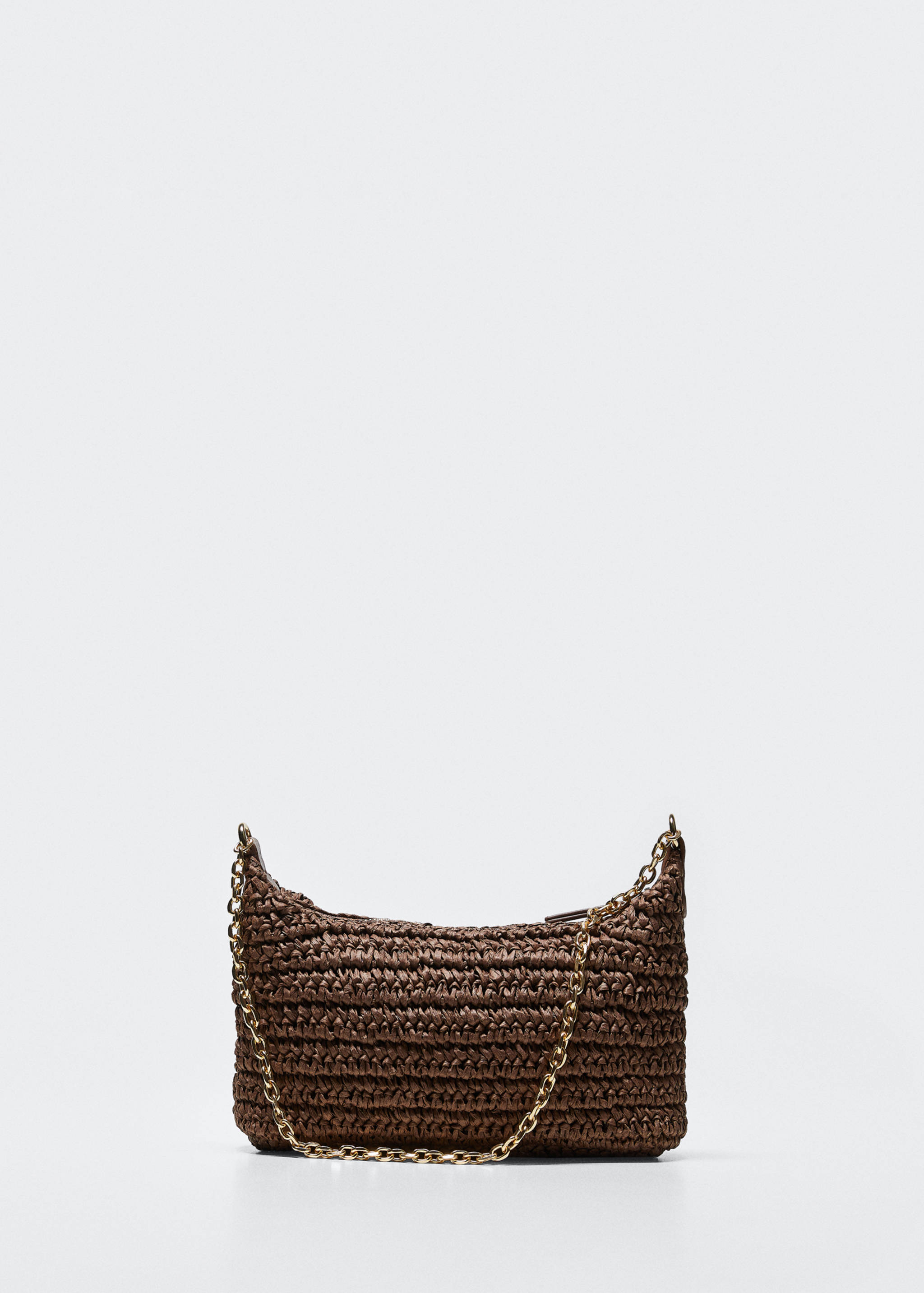 Schultertasche aus Raffiabast - Artikel ohne Model