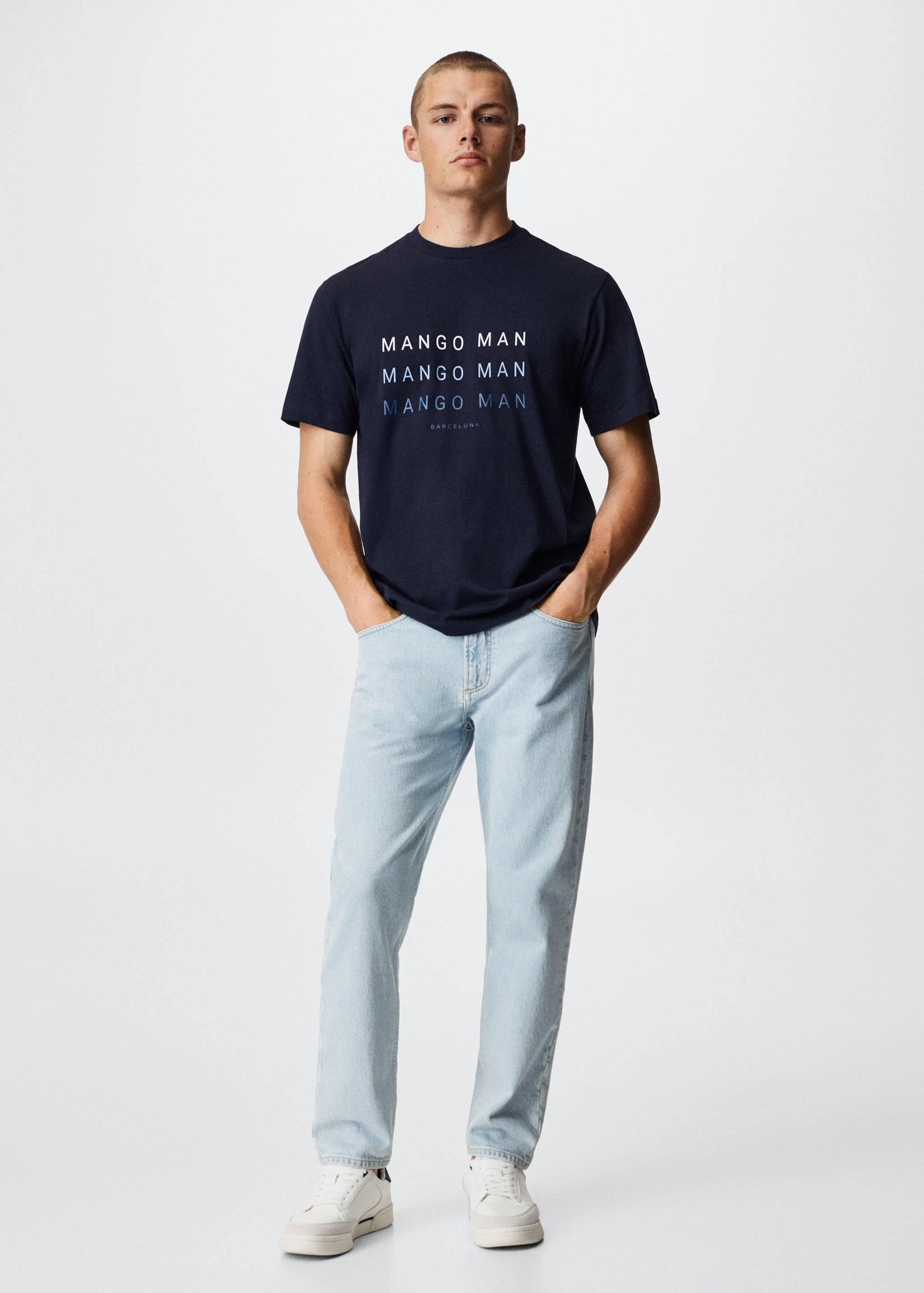 Logo print T-shirt - General plane