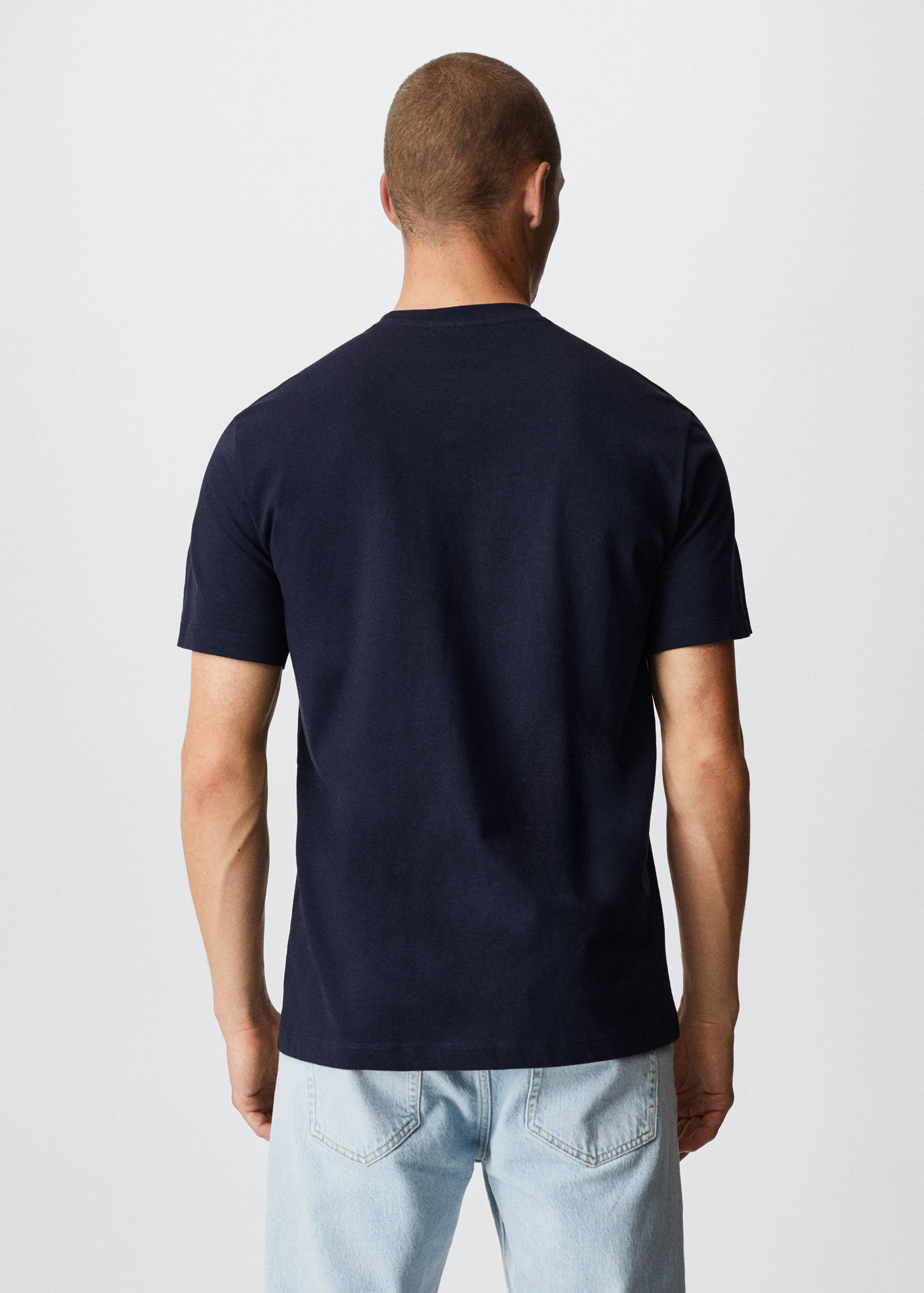 Logo print T-shirt - Reverse of the article