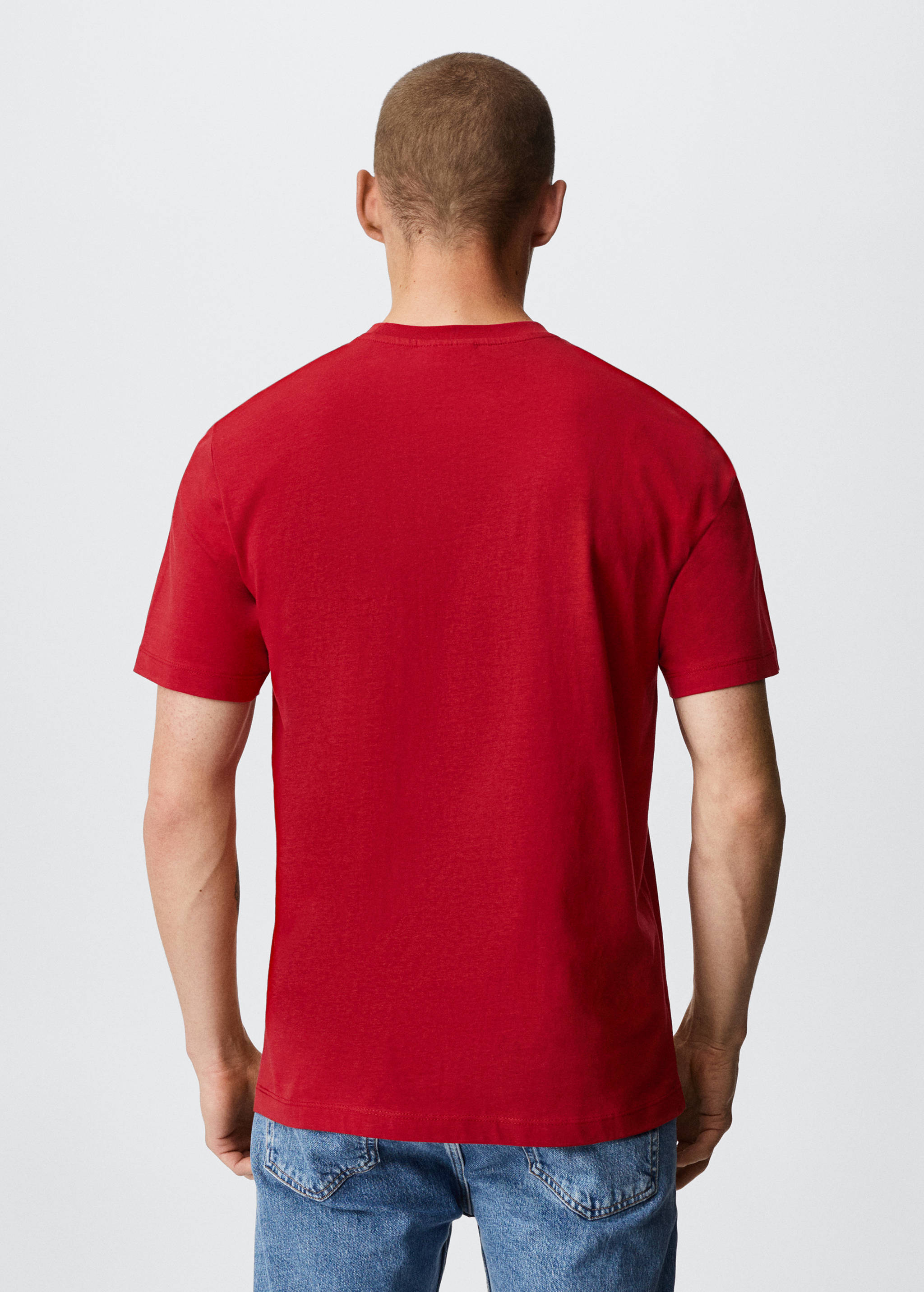 Logo print T-shirt - Reverse of the article