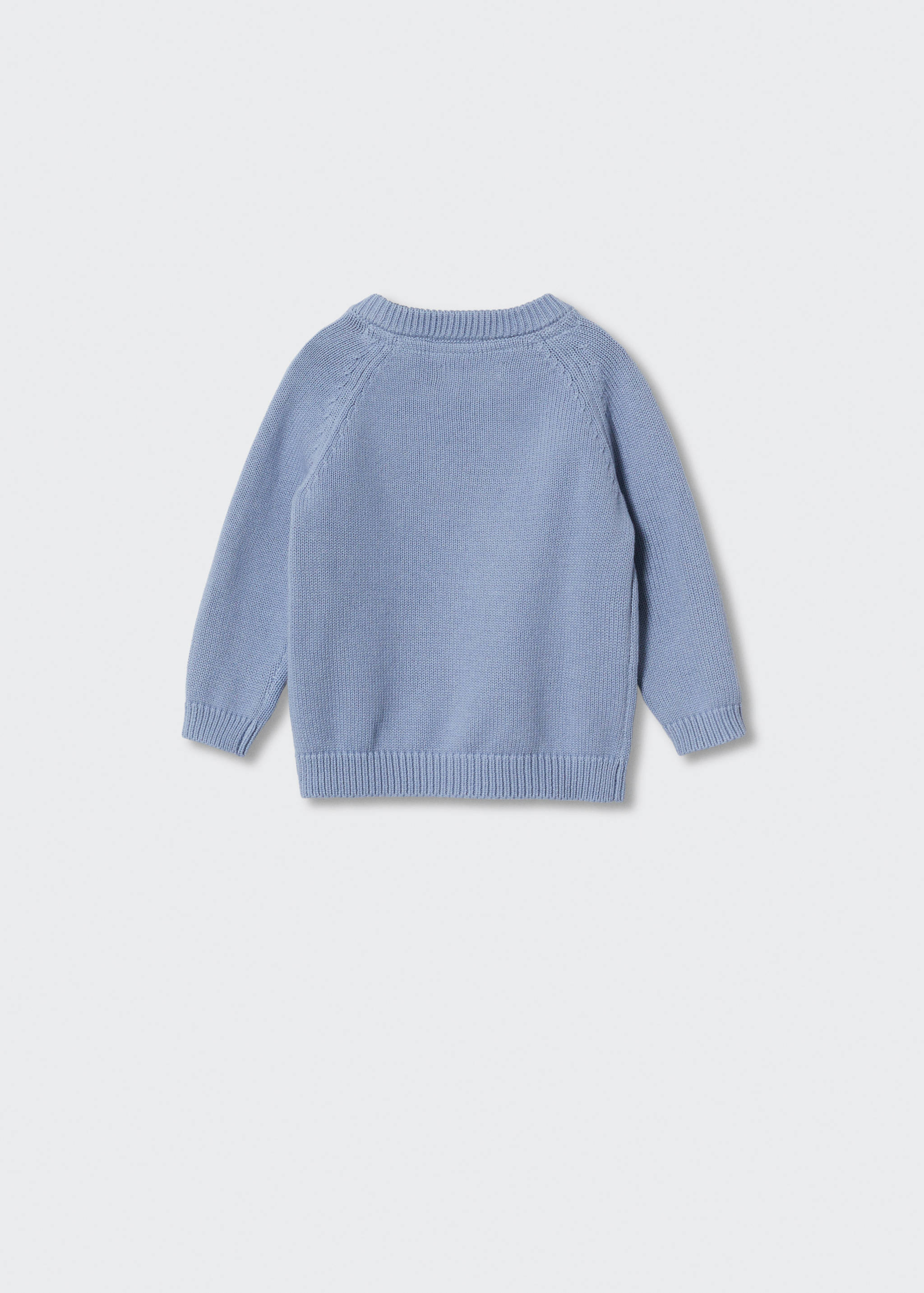 Jersey punto trenzado - Reverso del artículo