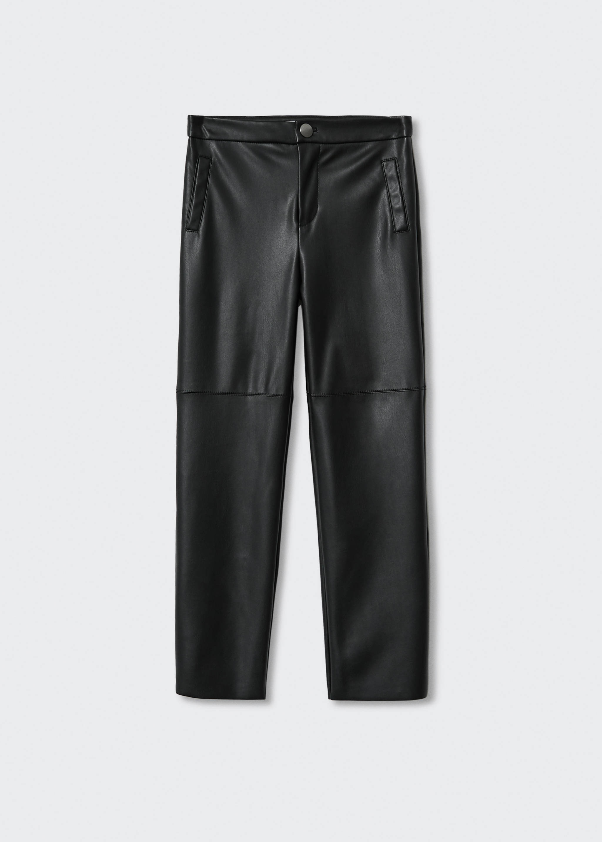 Pantaloni imitație de piele - Articol fără model