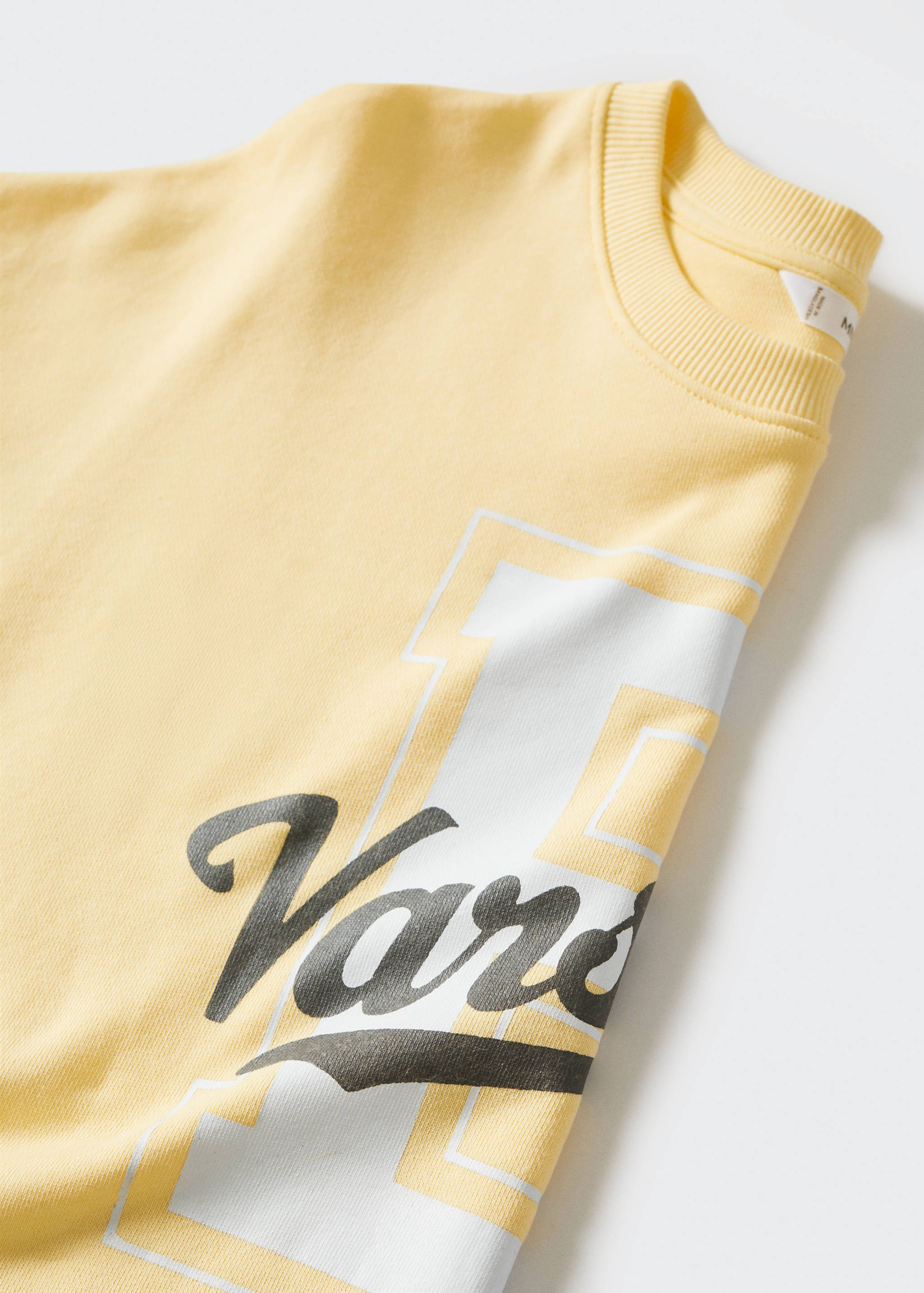 Textured cotton-blend sweatshirt - Details of the article 8