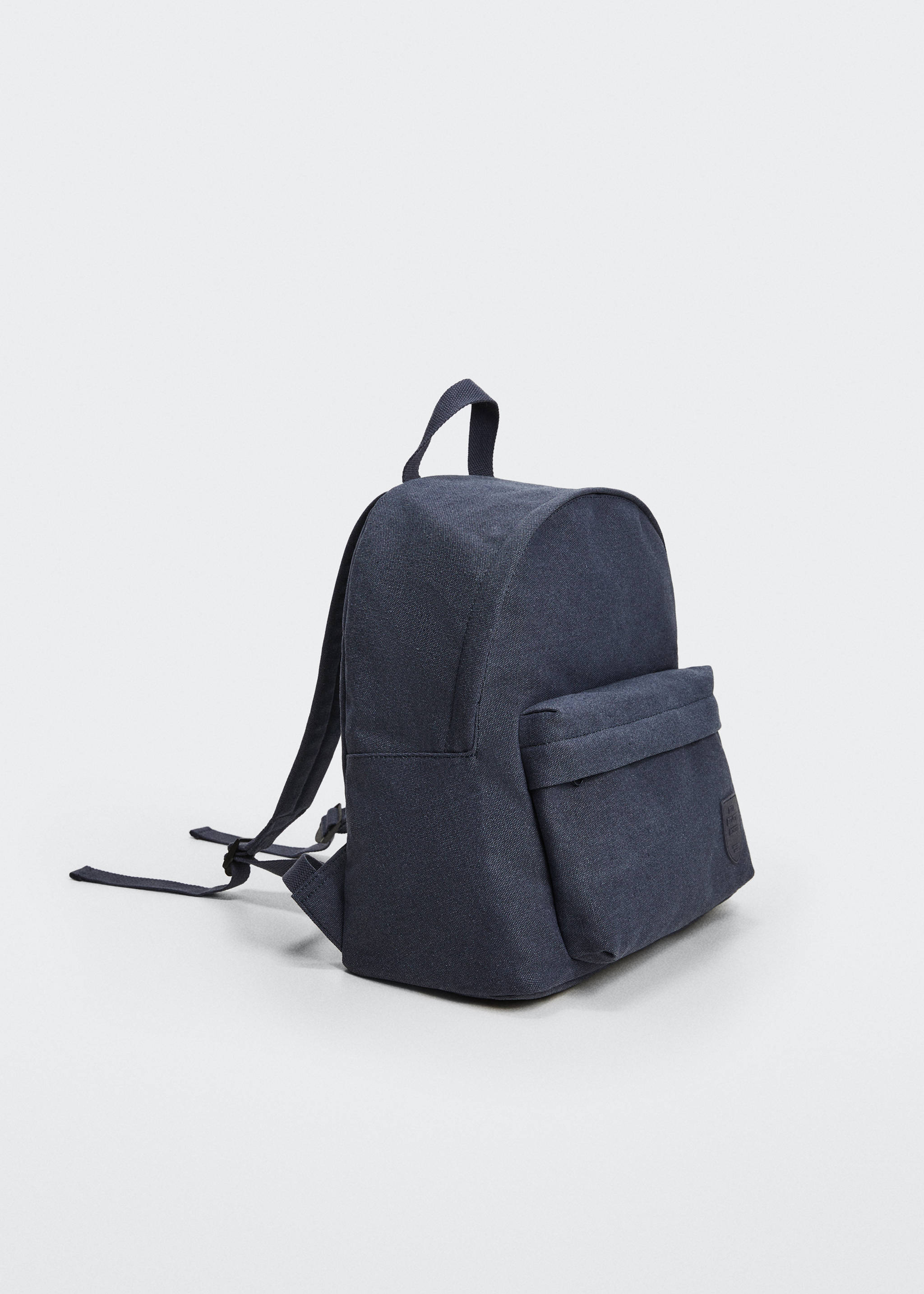 Basic canvas backpack - Medium plane