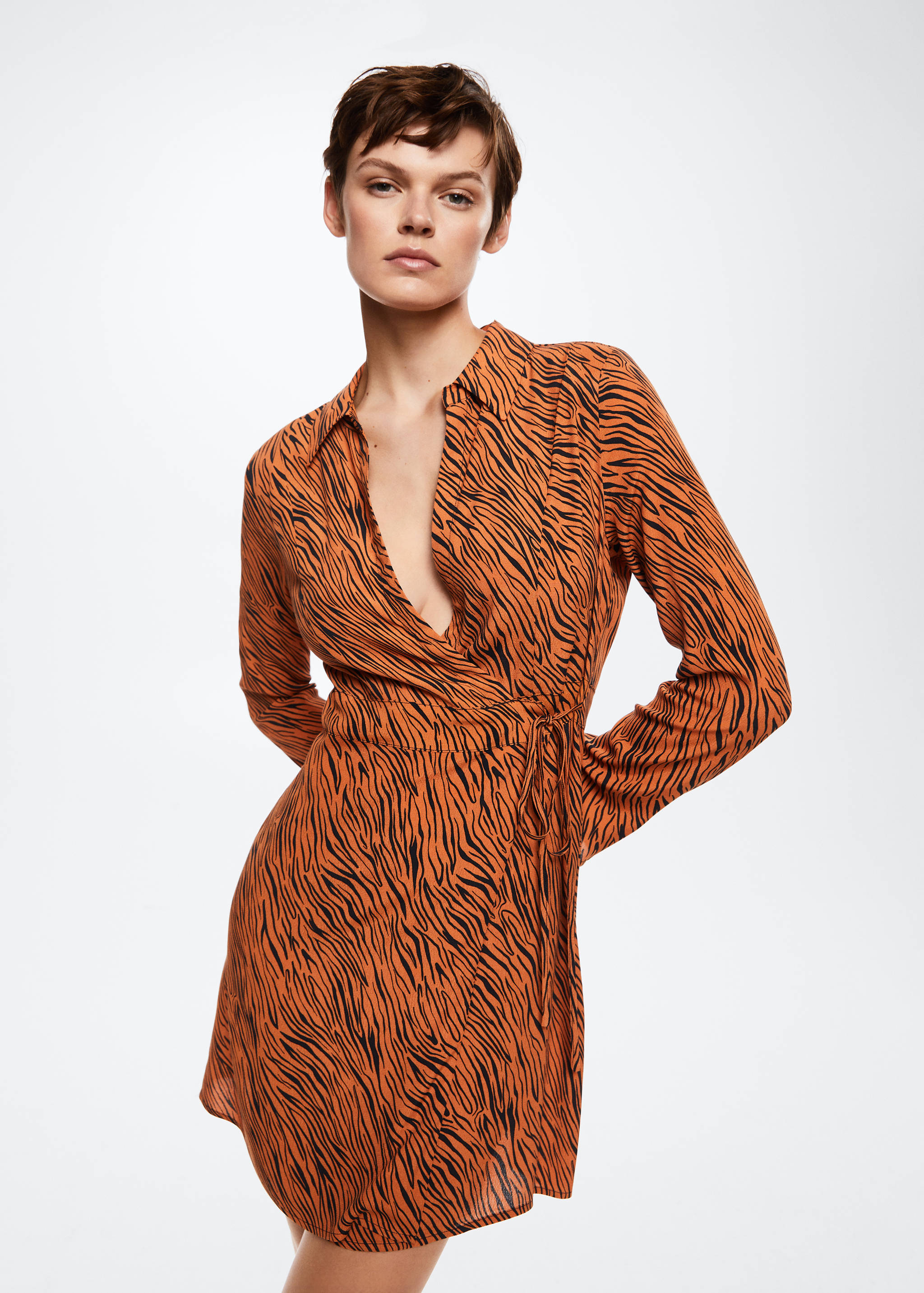 Vestit nit estampat animal - Pla mig