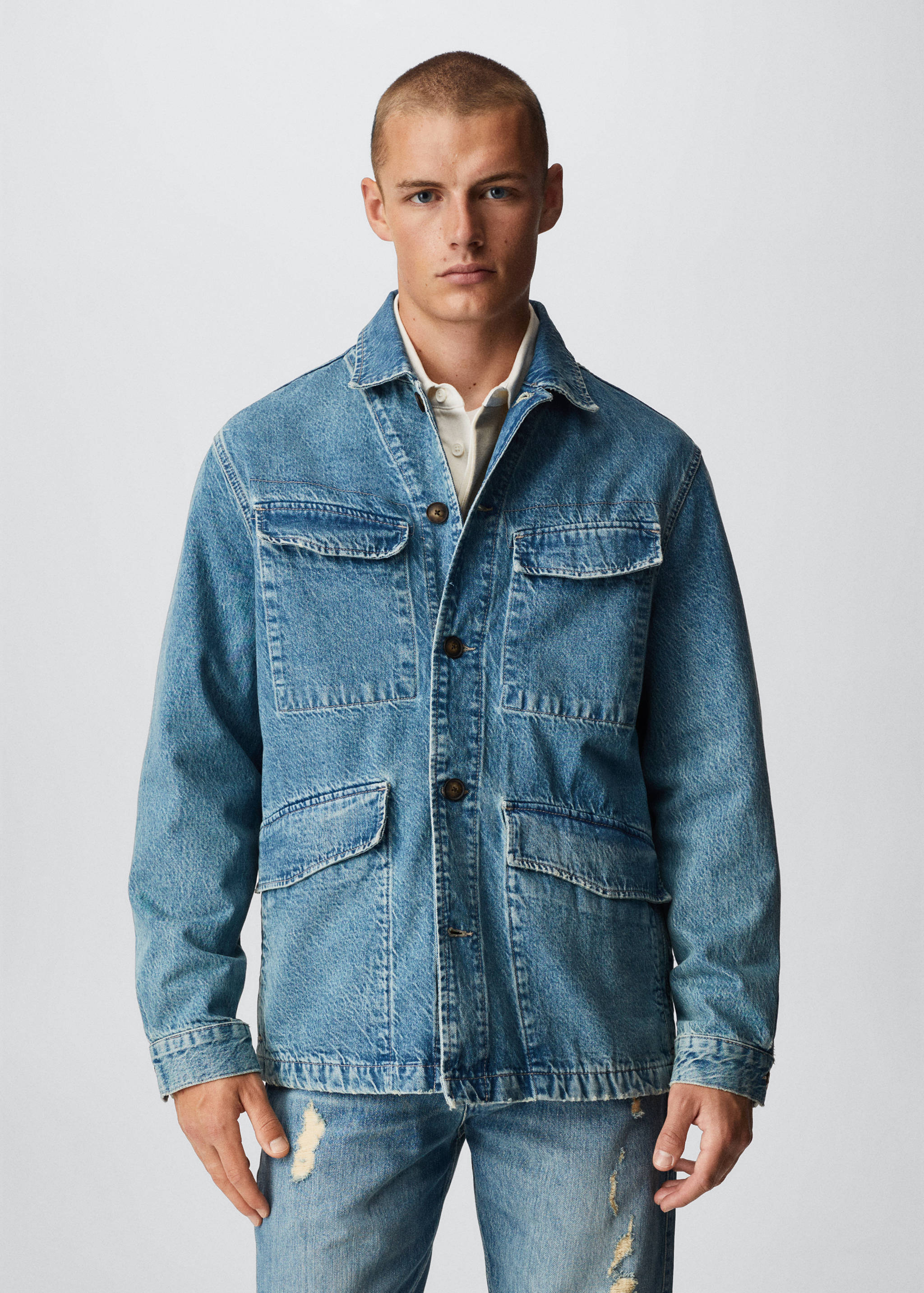 Chaqueta vaquera bolsillos  - Detalle del artículo 3