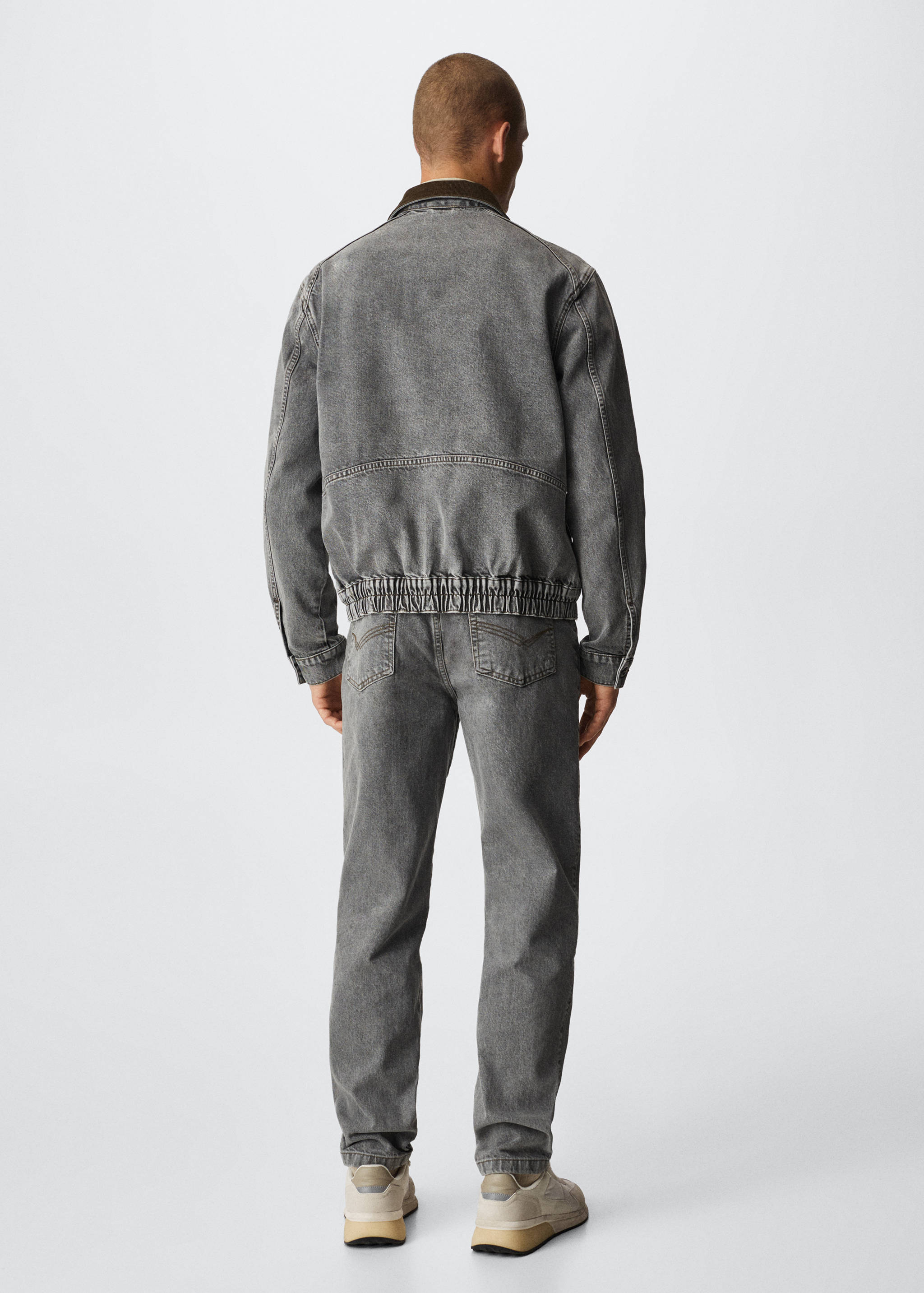 Cazadora vaquera cuello pana - Reverso del artículo