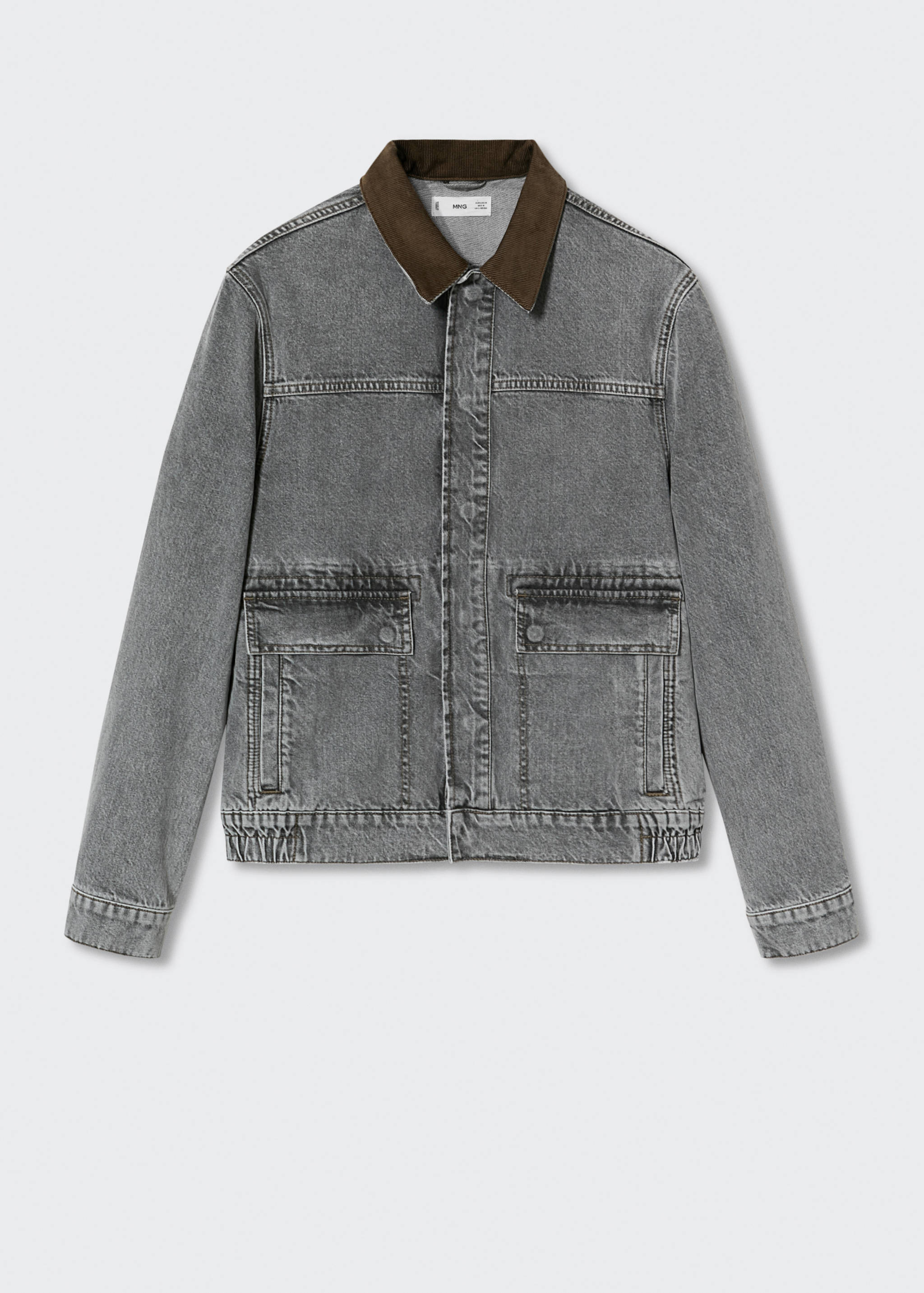 Cazadora vaquera cuello pana - Artículo sin modelo