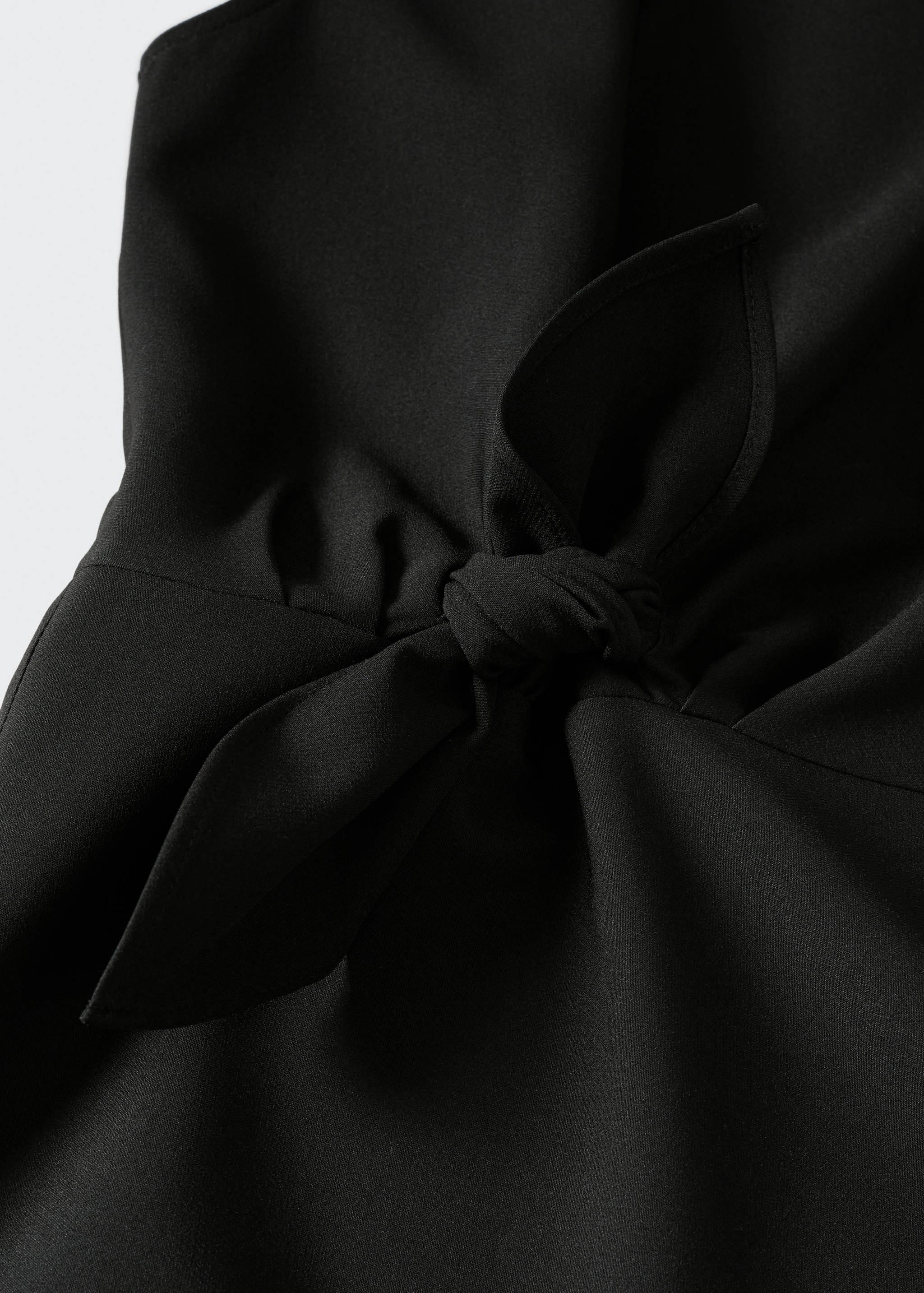 Bow short dress - Details of the article 7