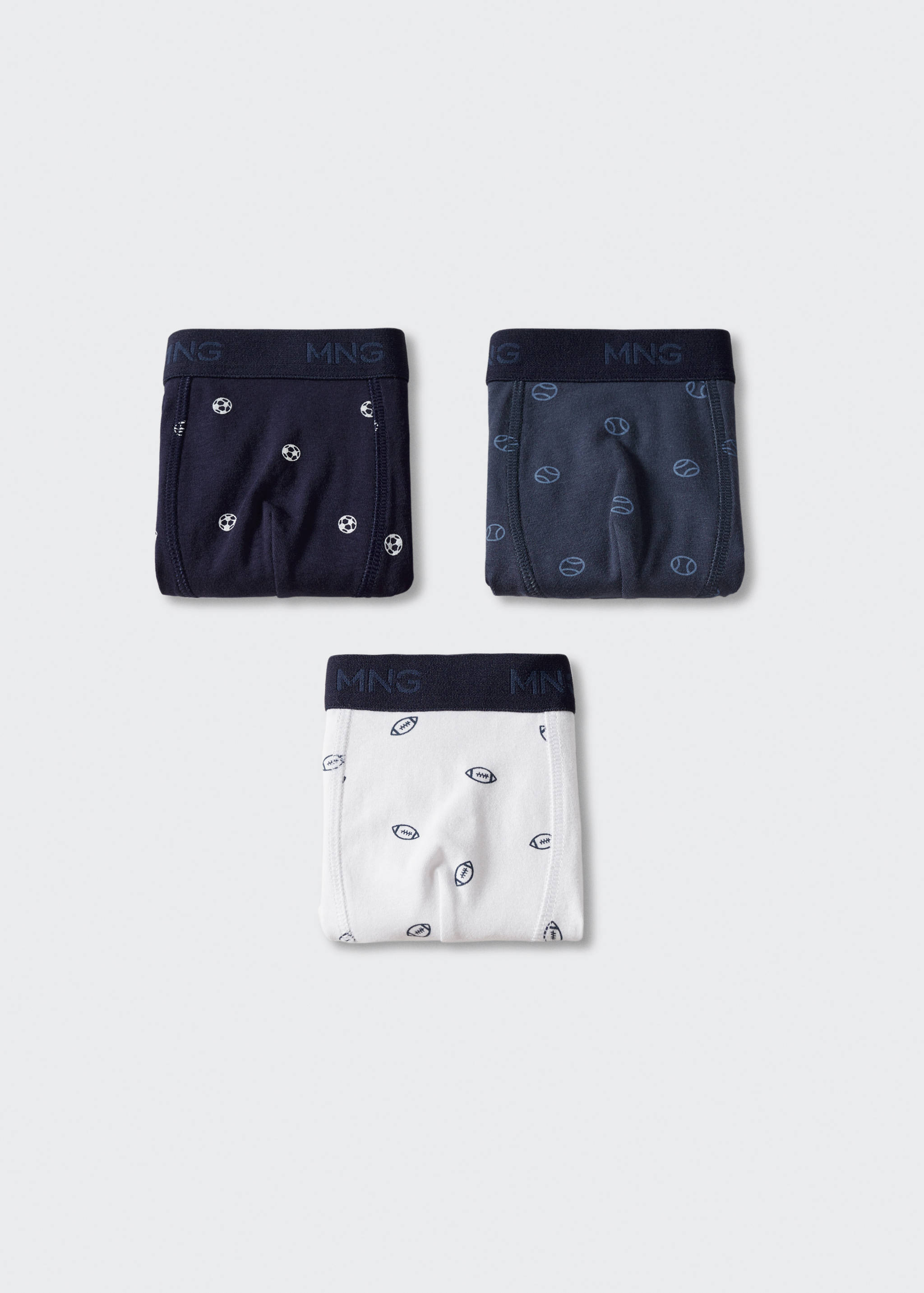 Printed boxer shorts 3 pack - Article without model