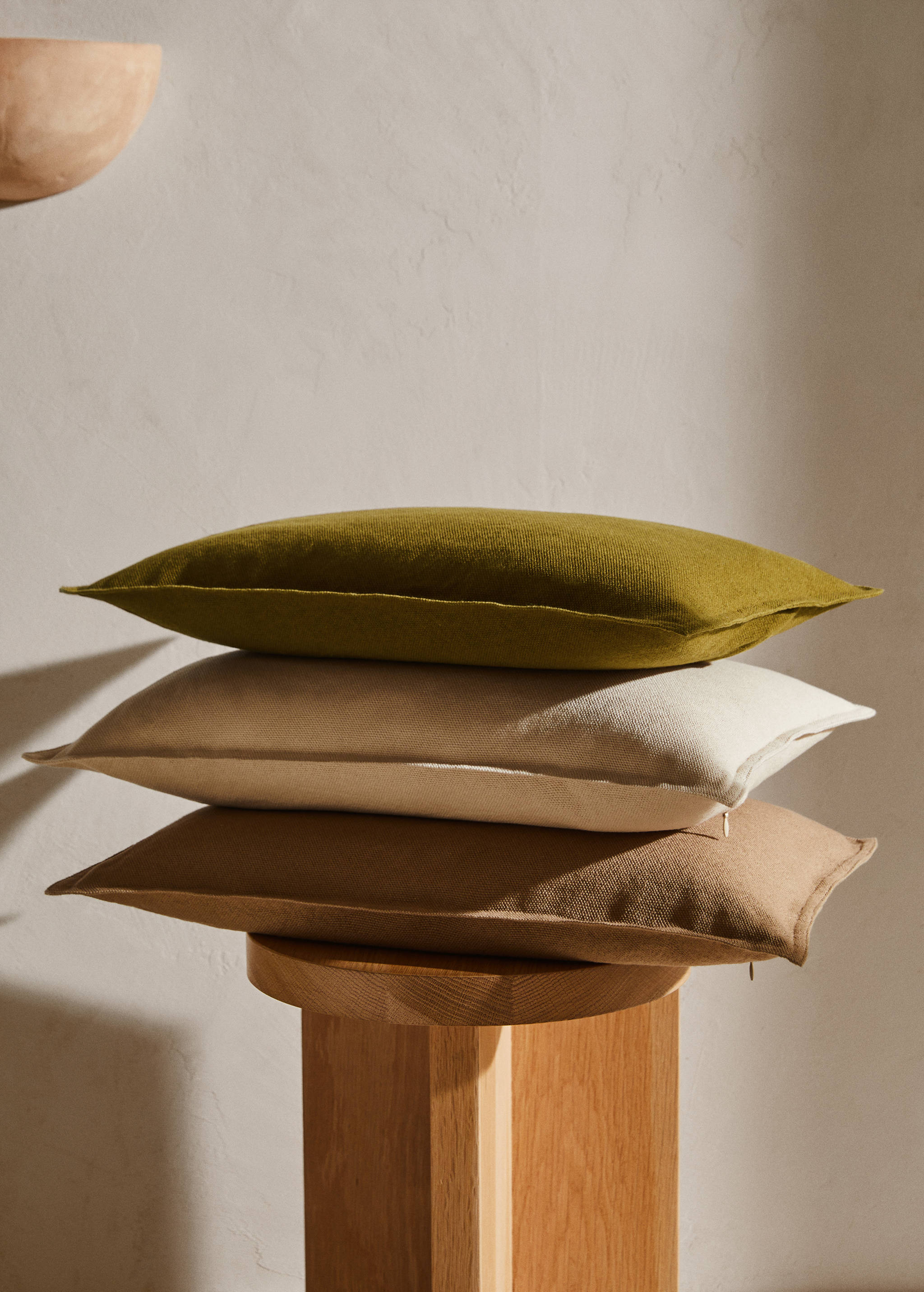 100% cotton cushion cover 30x50cm - General plane