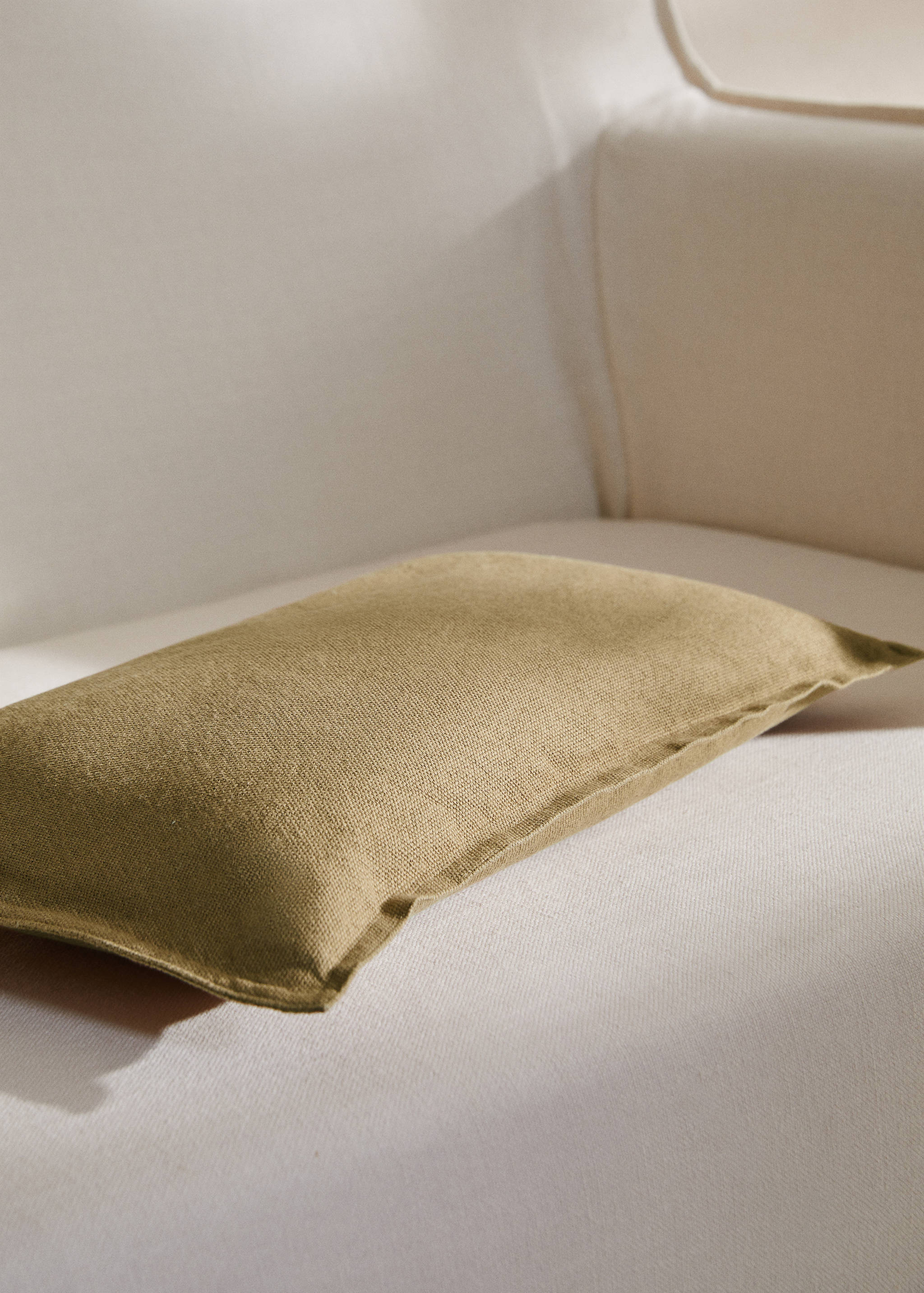 100% cotton cushion cover 30x50cm - General plane