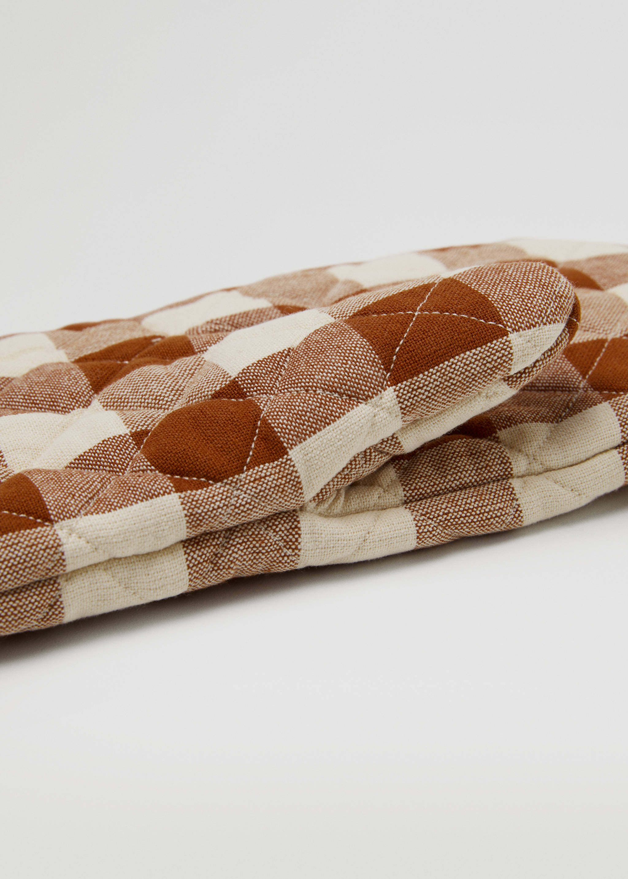 Gant de cuisine carreaux 100 % coton - Détail de l'article 2