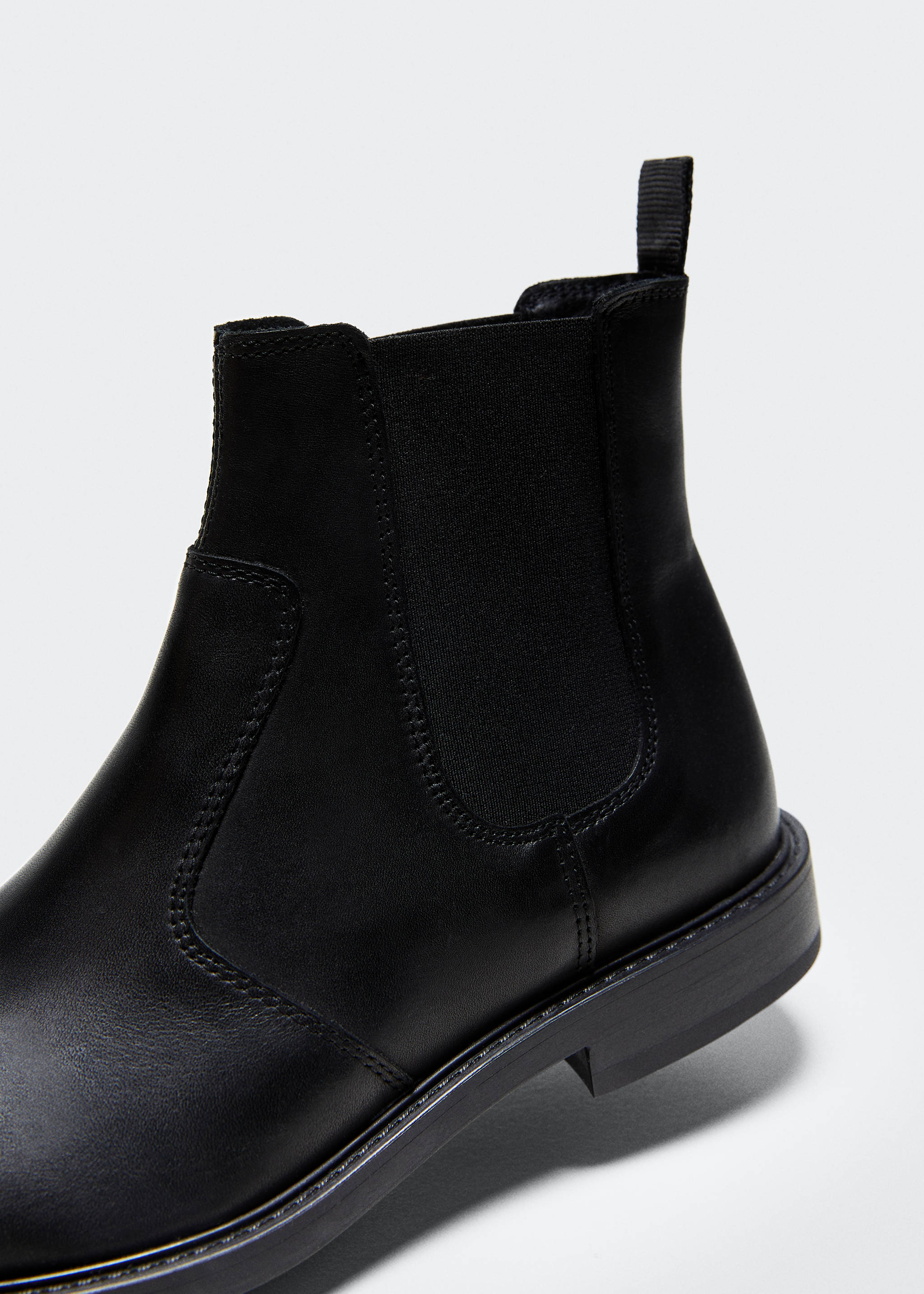 Leather Chelsea ankle boots - Details of the article 1