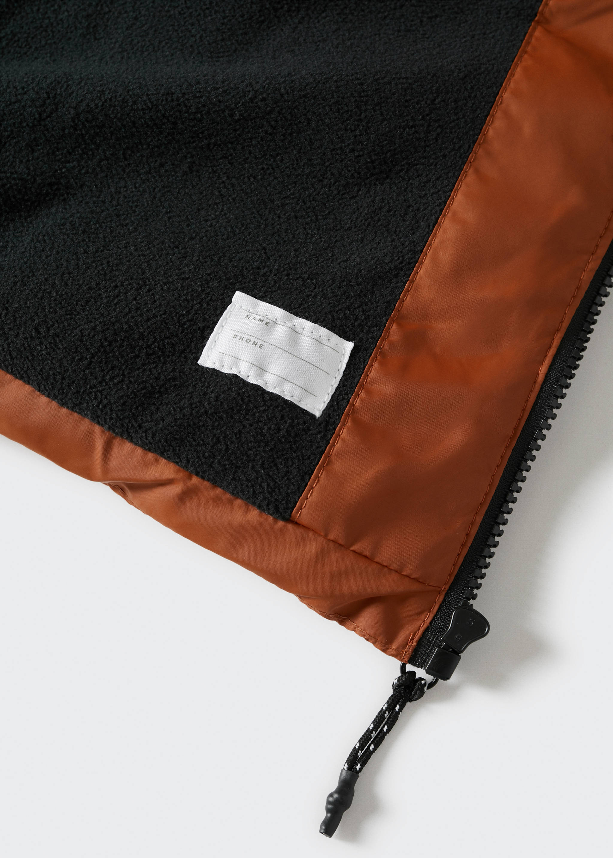 Quilted long coat - Details of the article 8