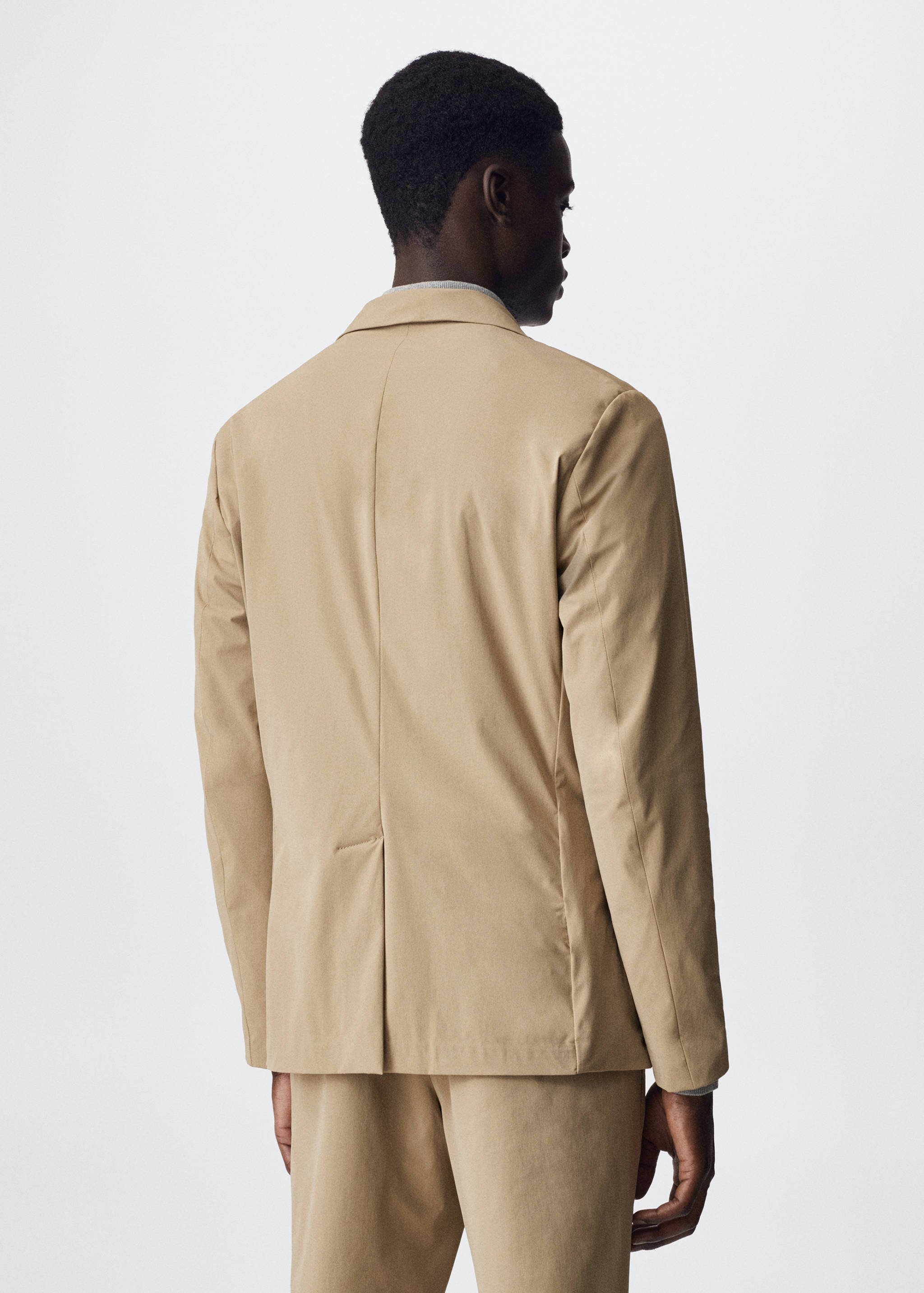 Veste costume slim fit stretch - Verso de l’article