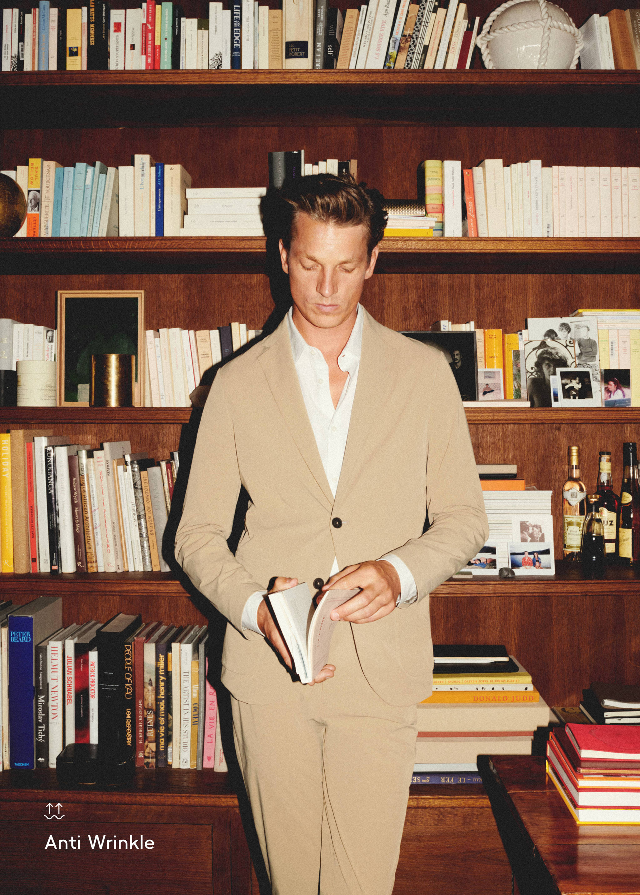 Slim-fit stretch suit jacket - Details of the article 5