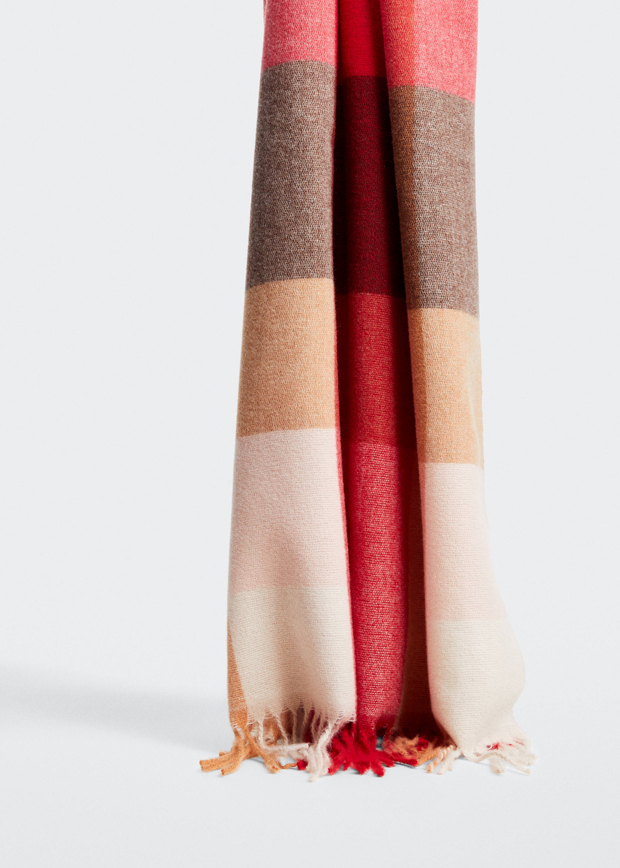 Recycled polyester scarf - Medium plane