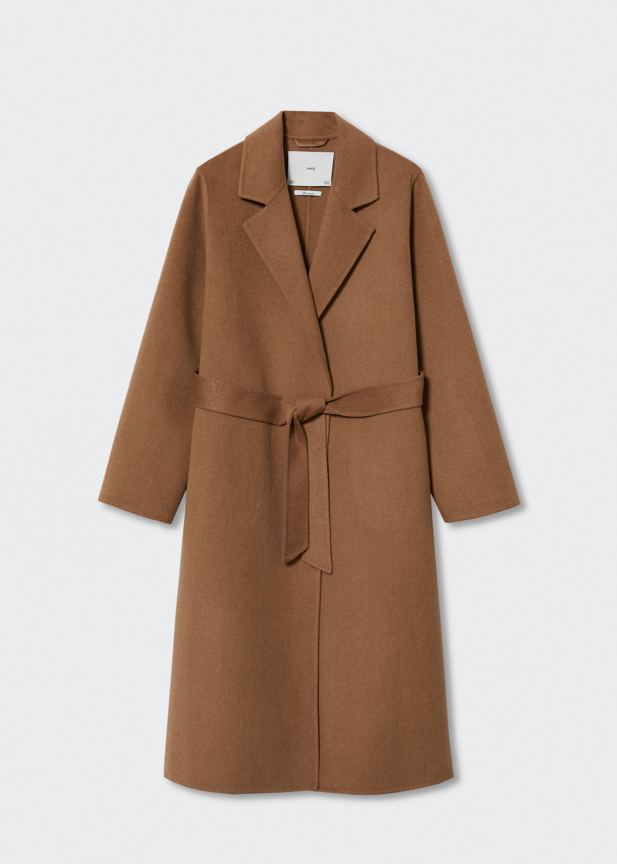 Manteau fait main avec ceinture - Article sans modèle