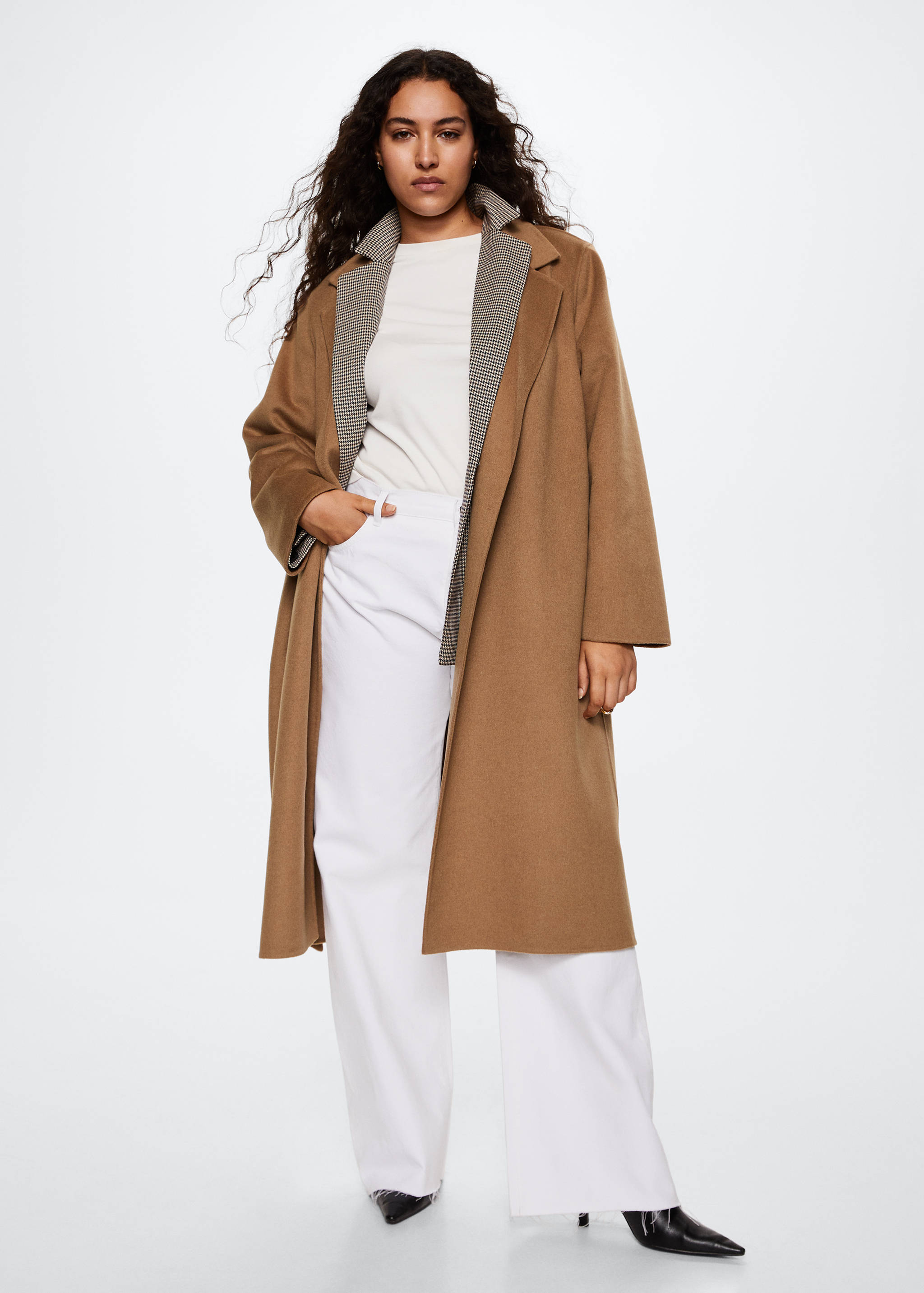 Manteau fait main avec ceinture - Détail de l'article 6