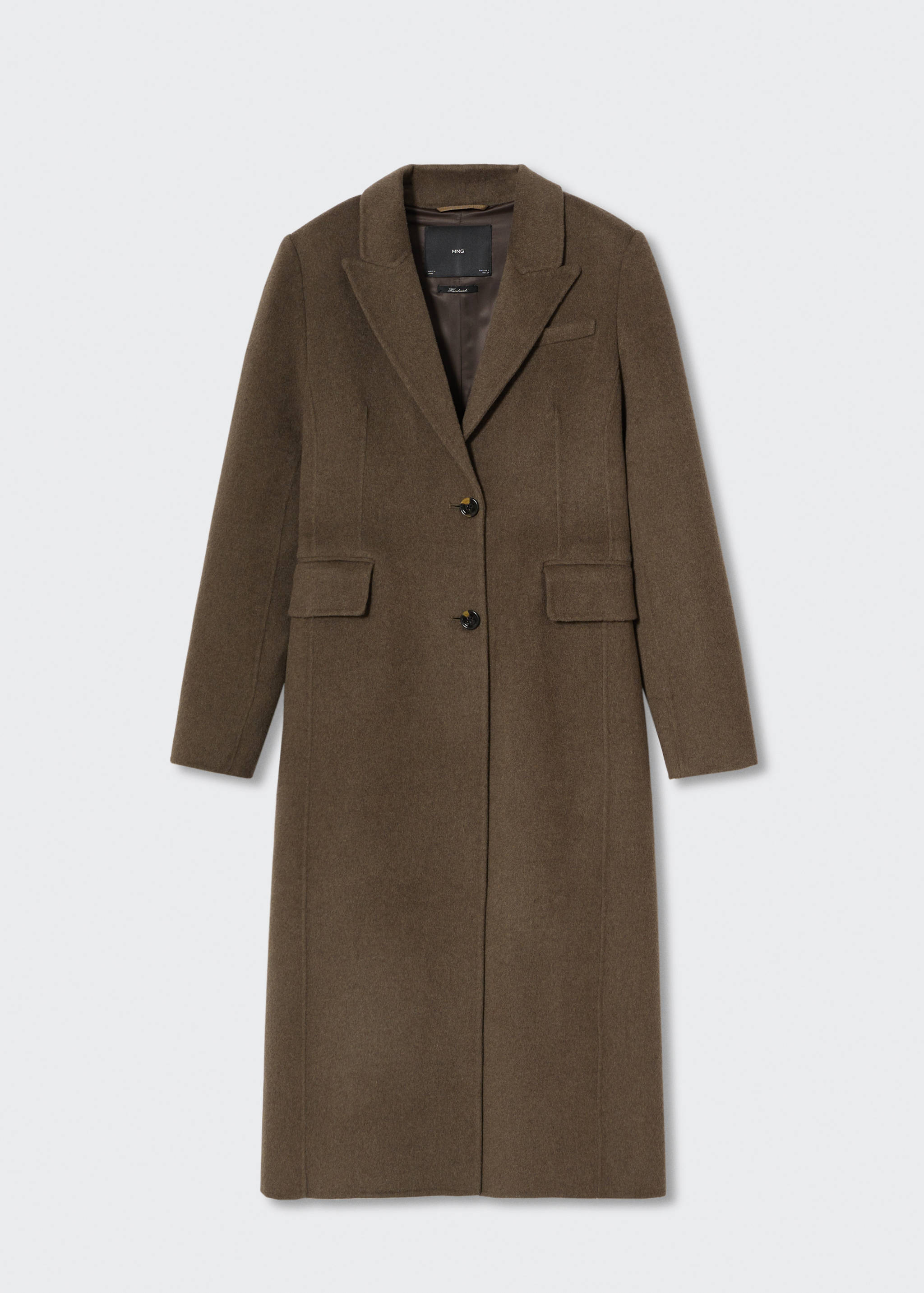 Manteau laine ajusté fait main - Article sans modèle