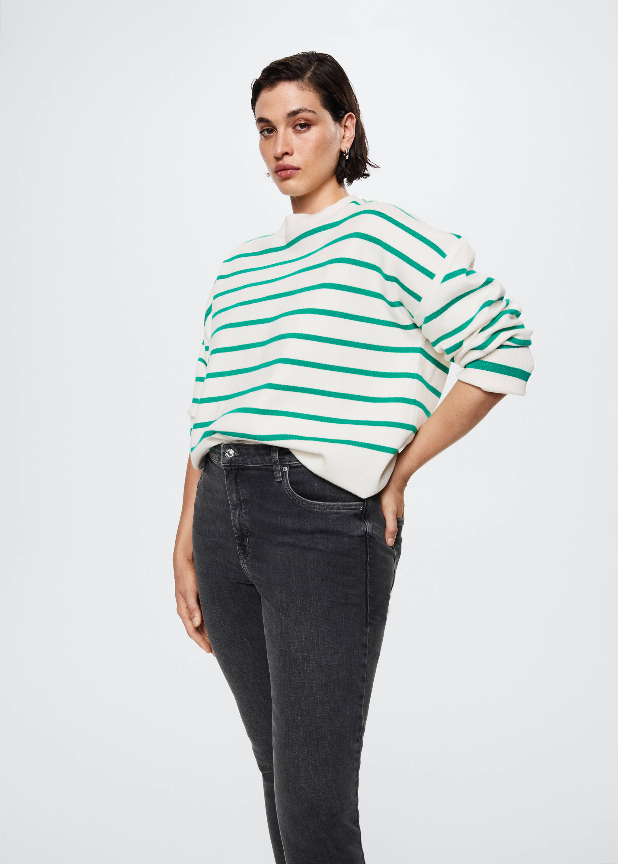 Skinny cropped jeans - Details of the article 5