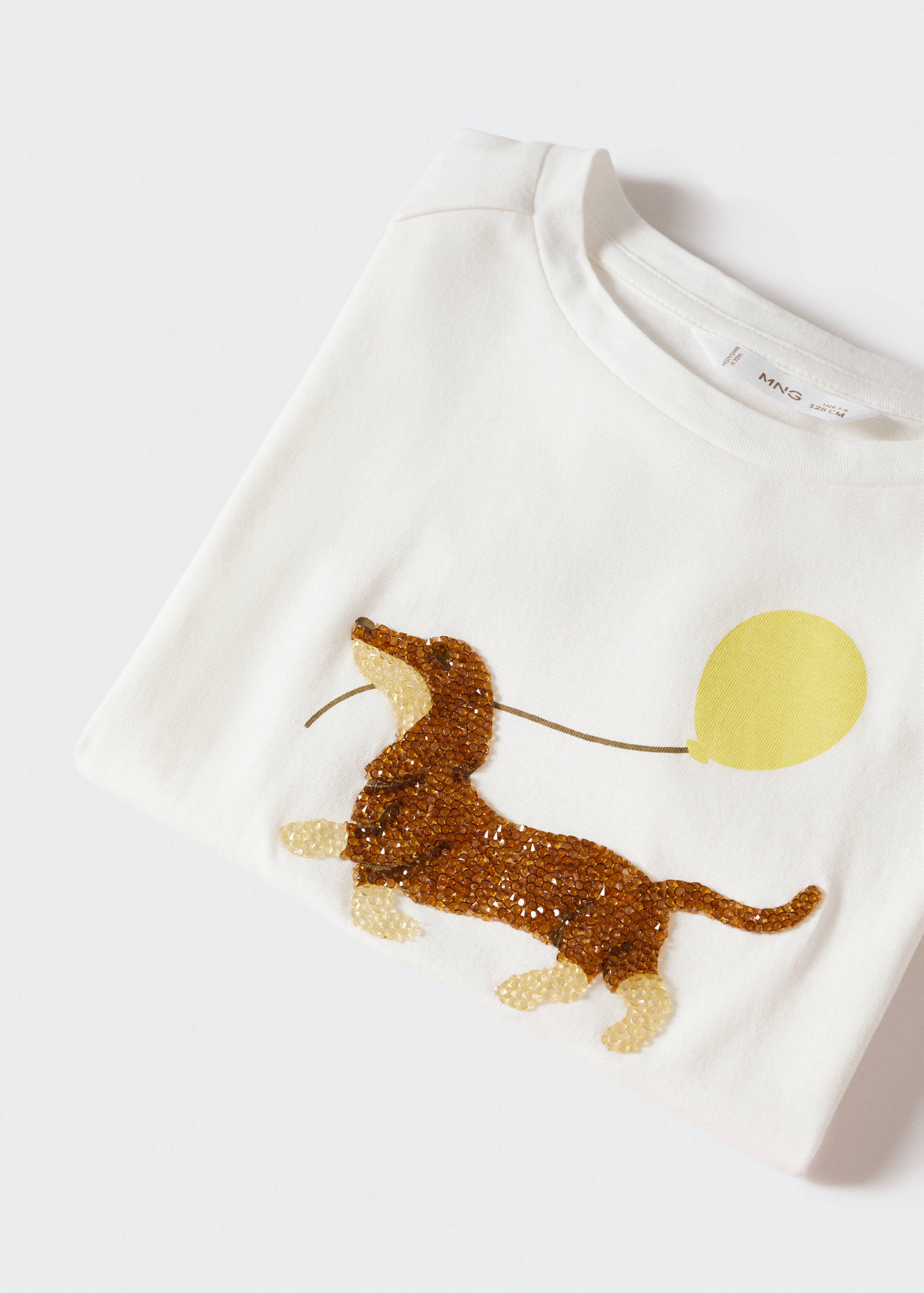 Embossed detail t-shirt - Details of the article 8