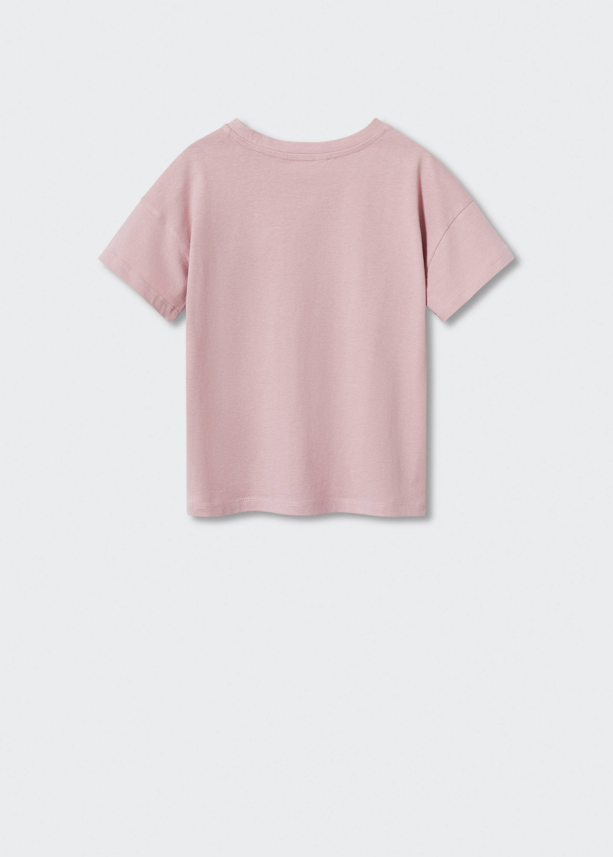 Embossed detail t-shirt - Reverse of the article