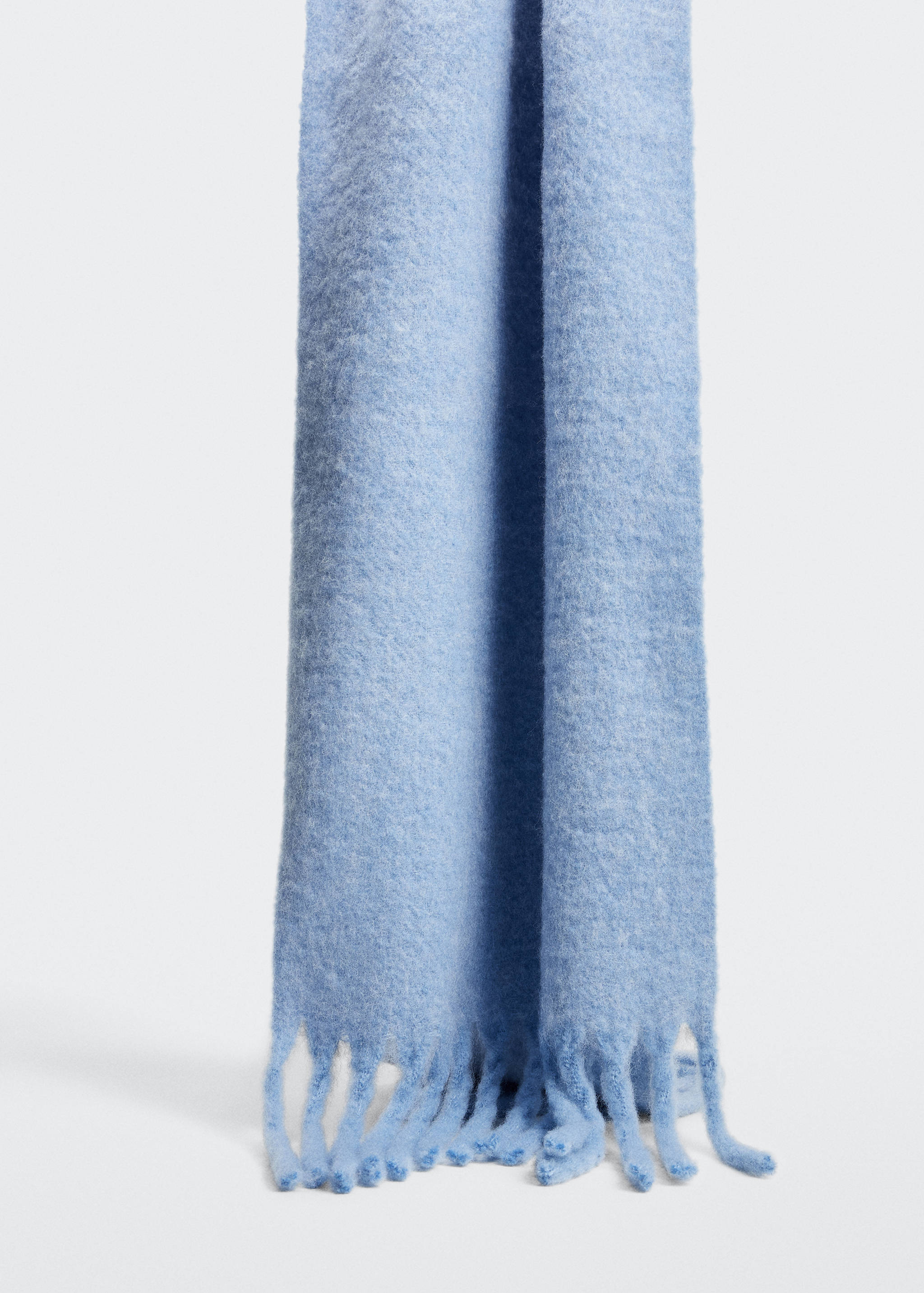 Fringed edge scarf - Medium plane