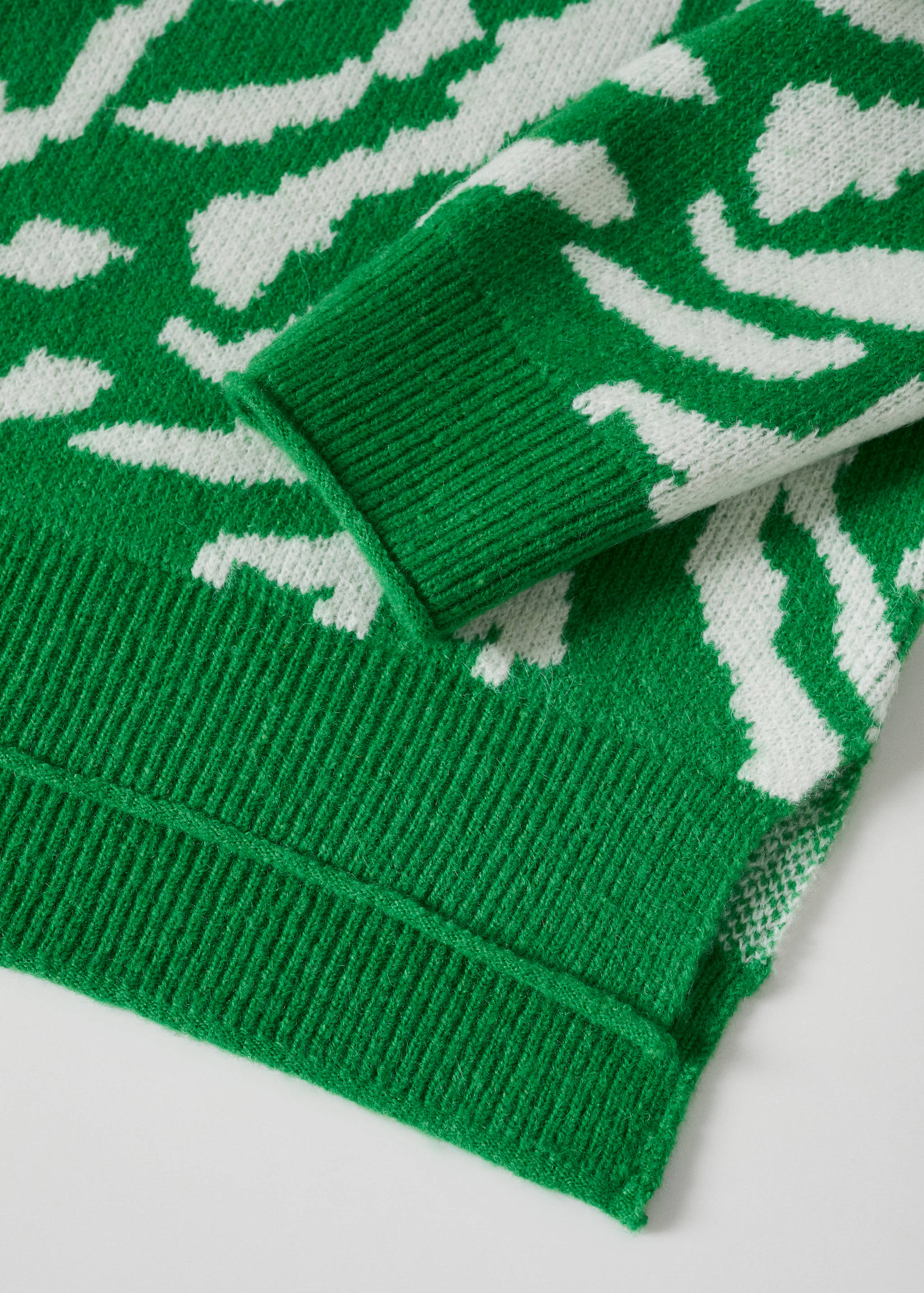 Strickpullover mit Animal Print - Detail des Artikels 8