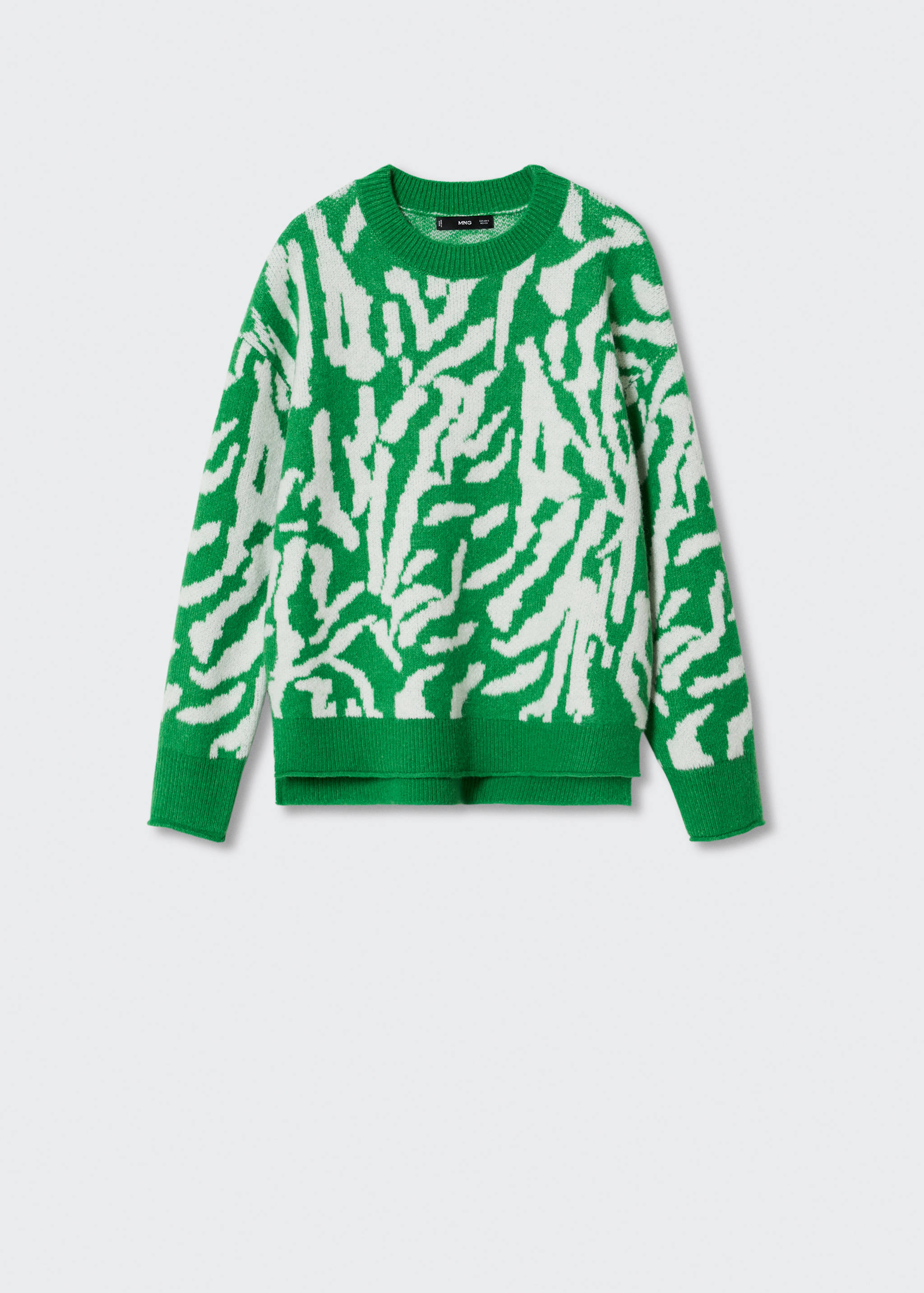 Strickpullover mit Animal Print - Artikel ohne Model