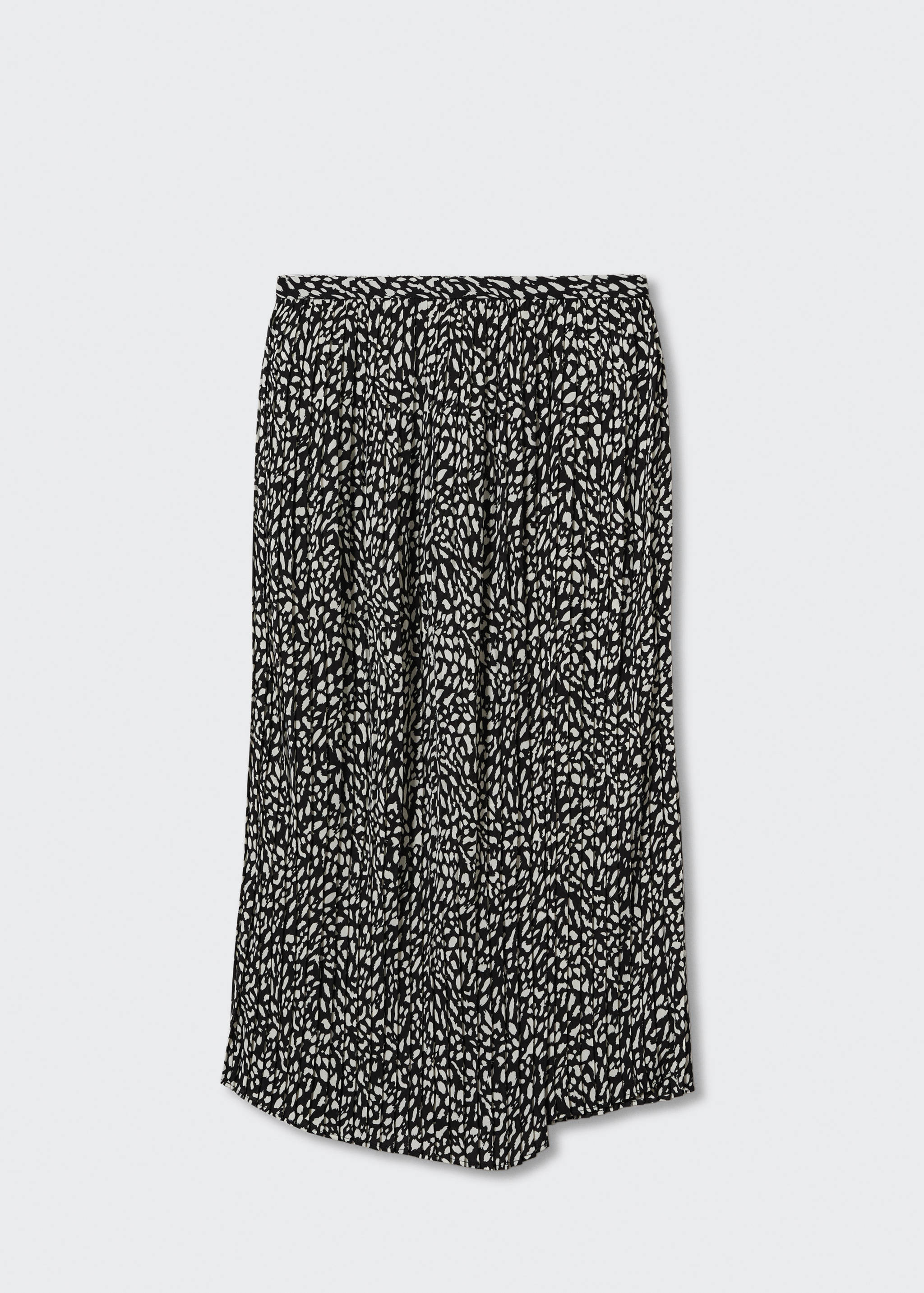 Pleated crossover skirt - Article without model