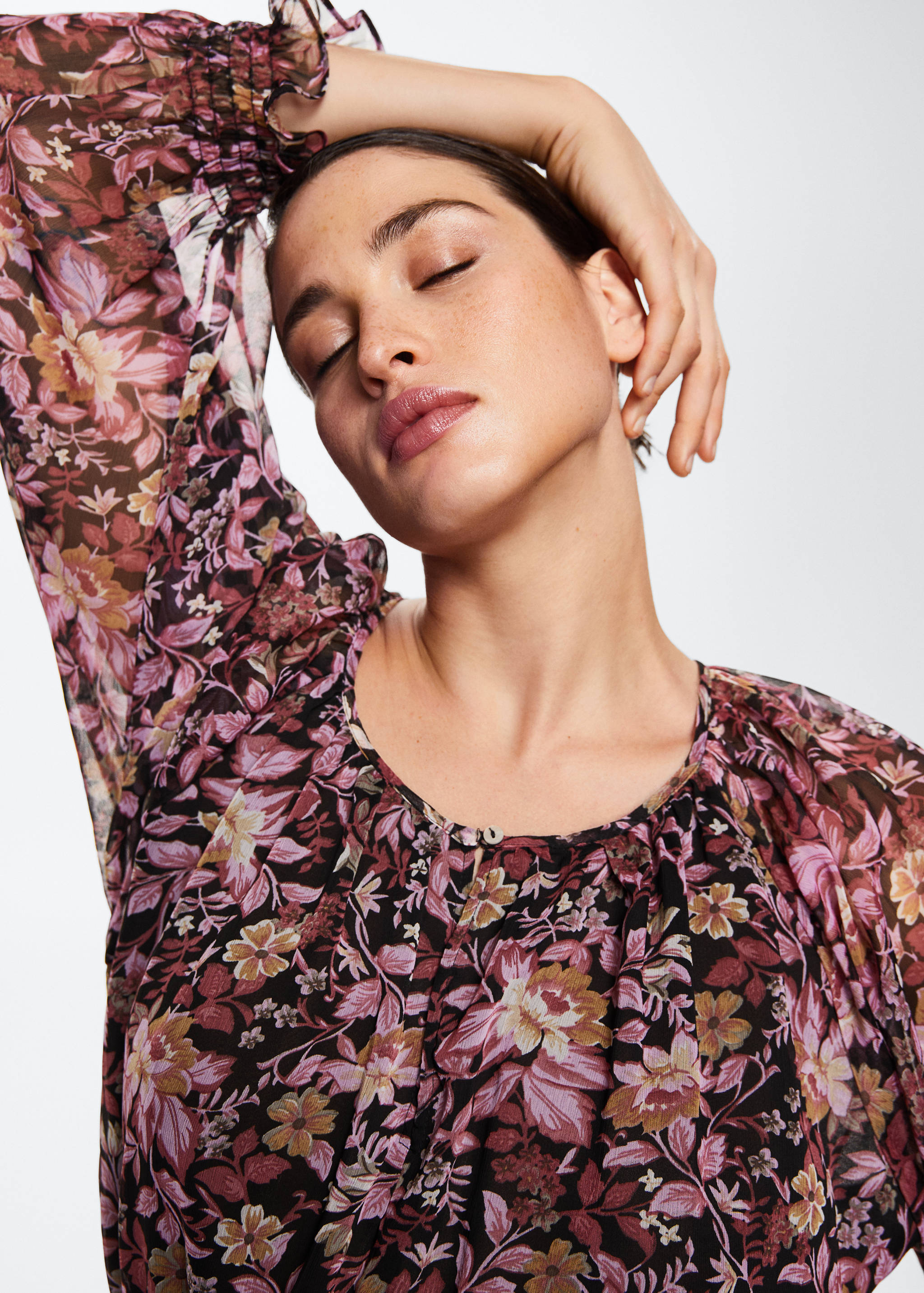 Vestit estampat floral - Detall de l'article 4