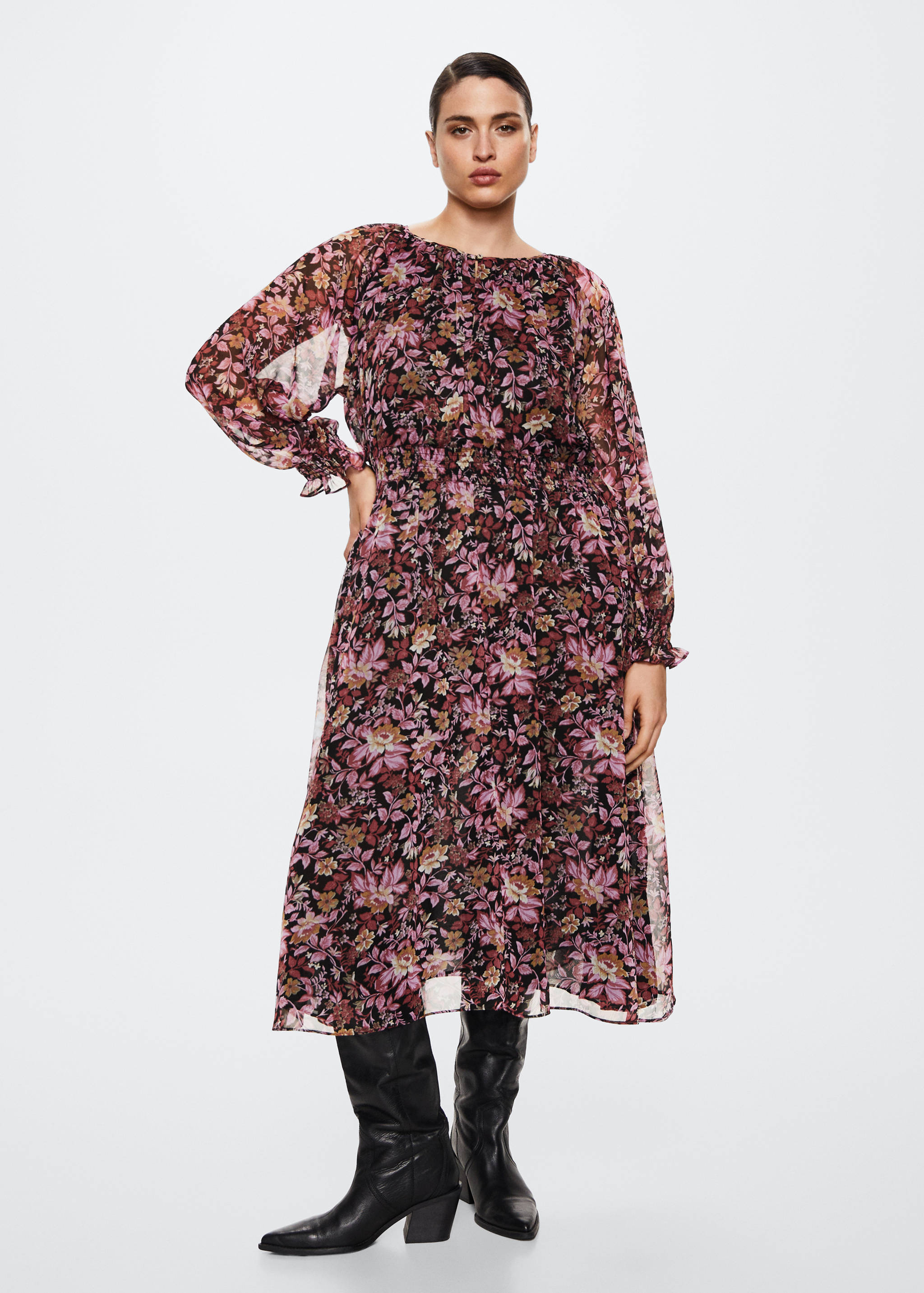 Vestit estampat floral - Detall de l'article 3