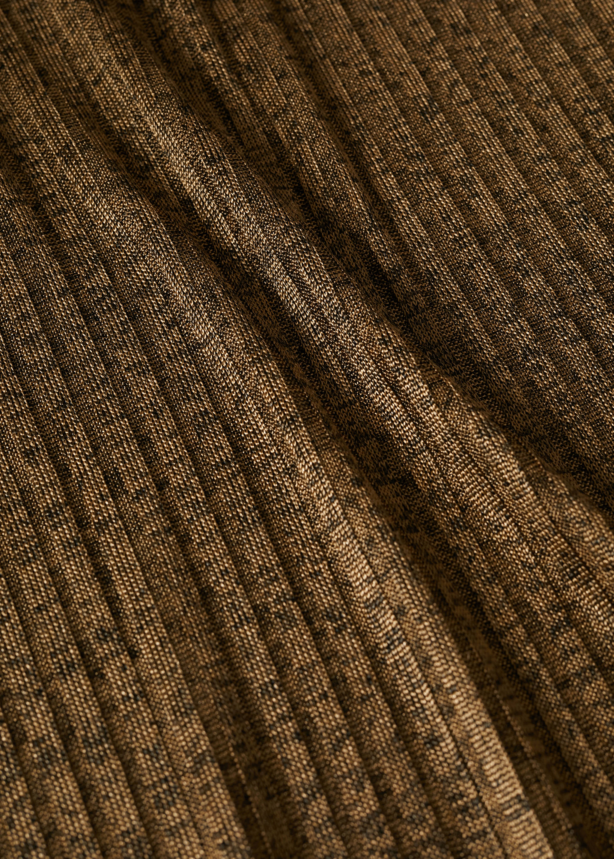 Ribbed long dress - Details of the article 8