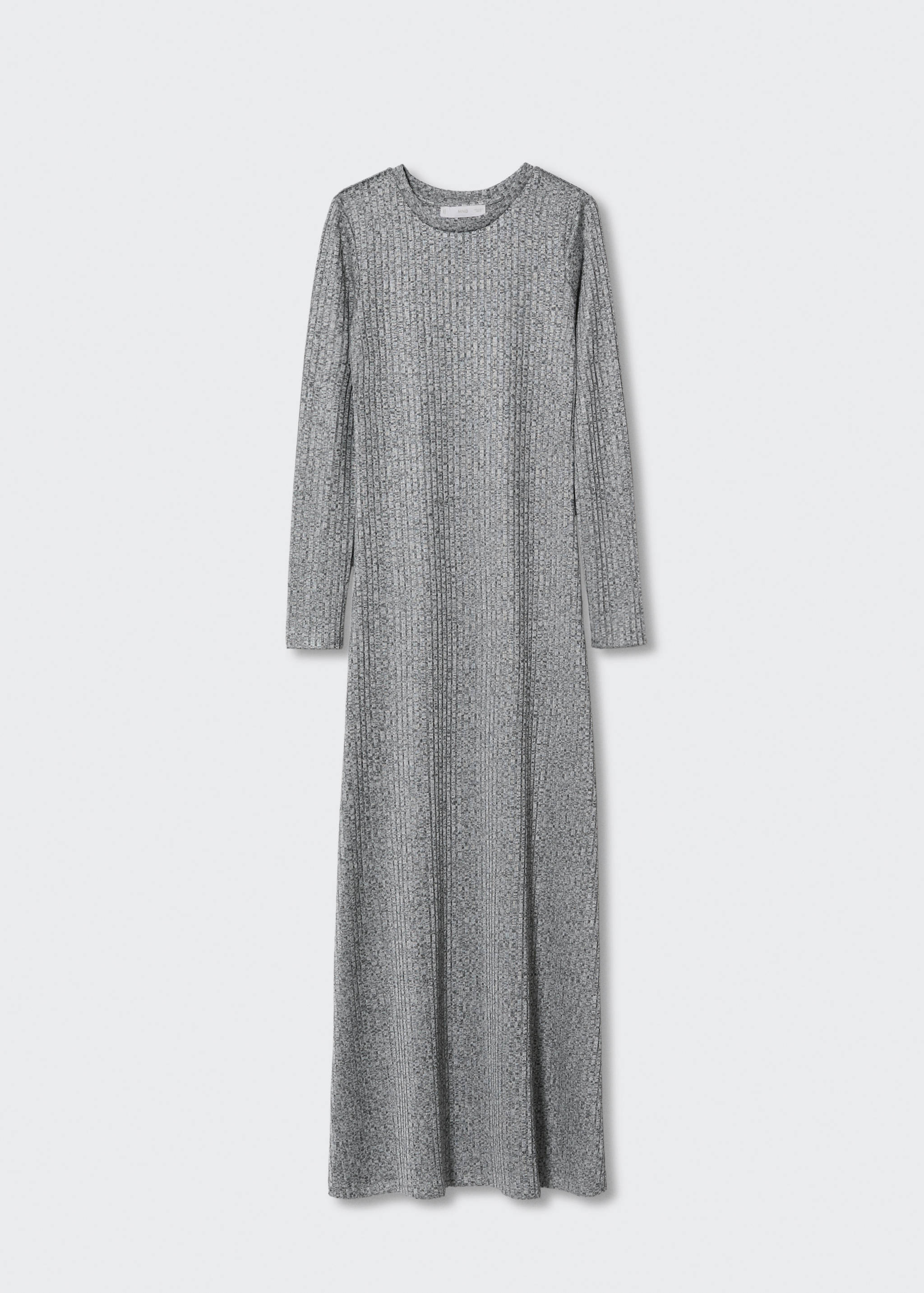 Ribbed long dress - Article without model